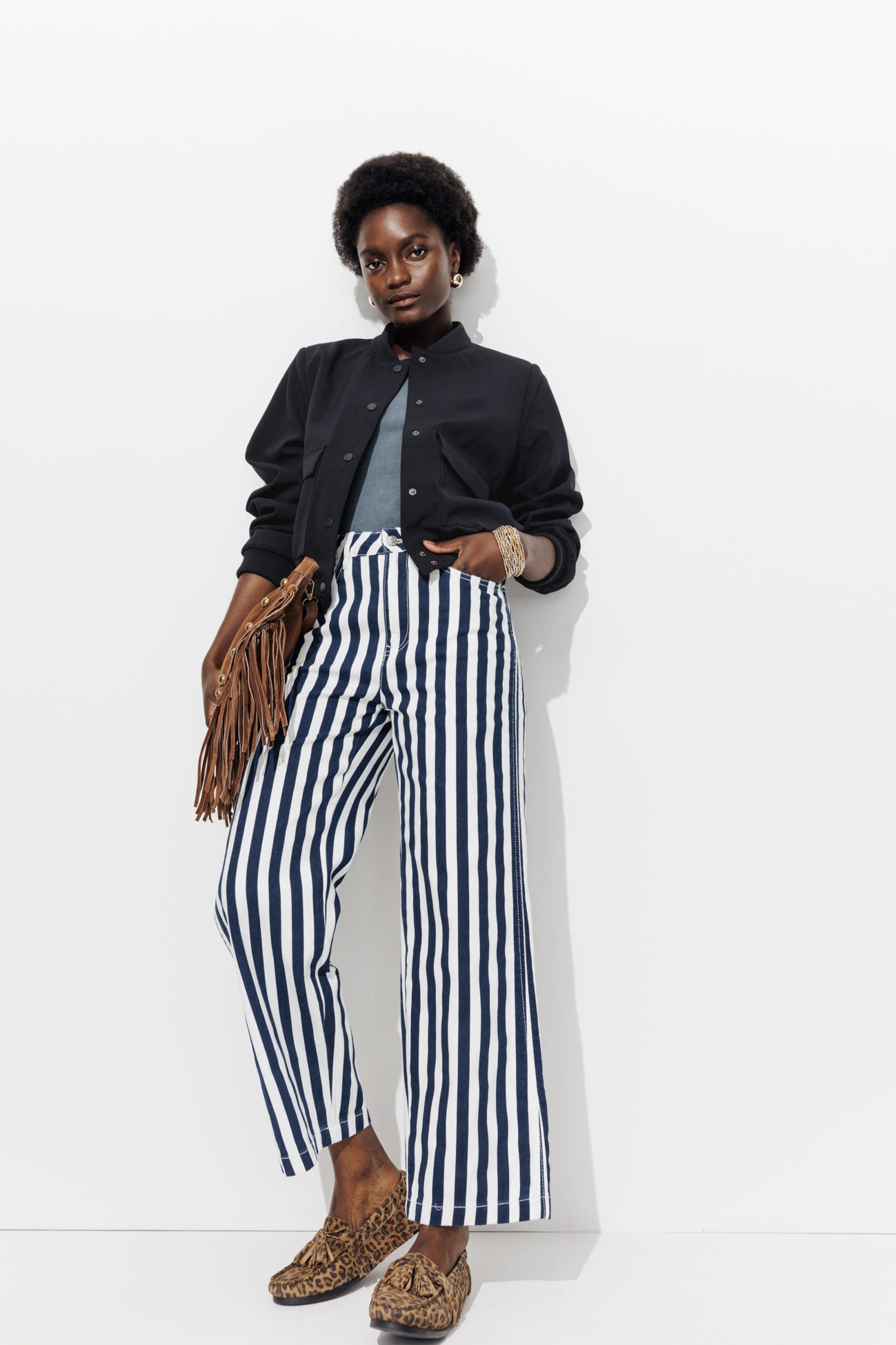 Blouson bomber uni Femme