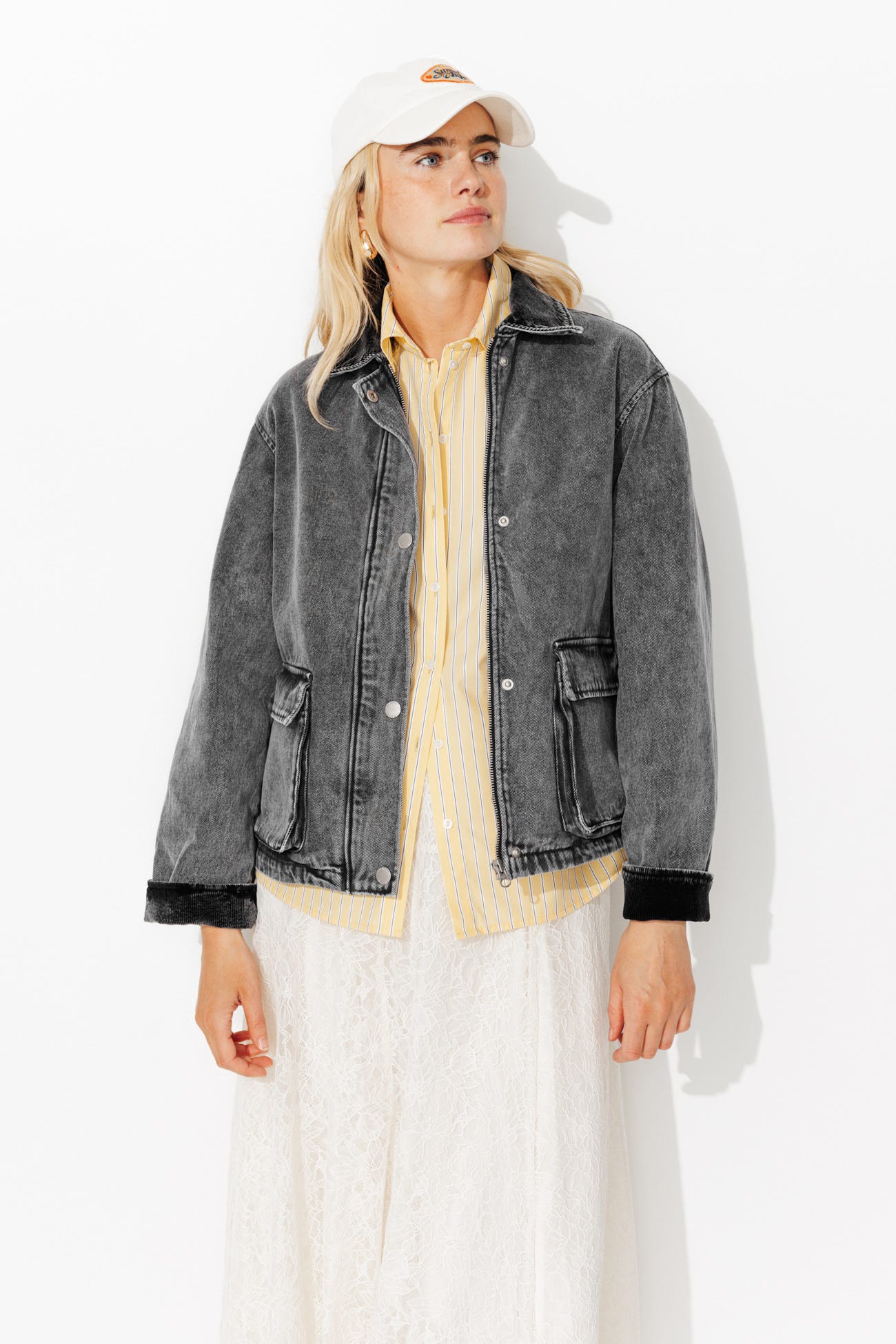 Veste workwear en jean