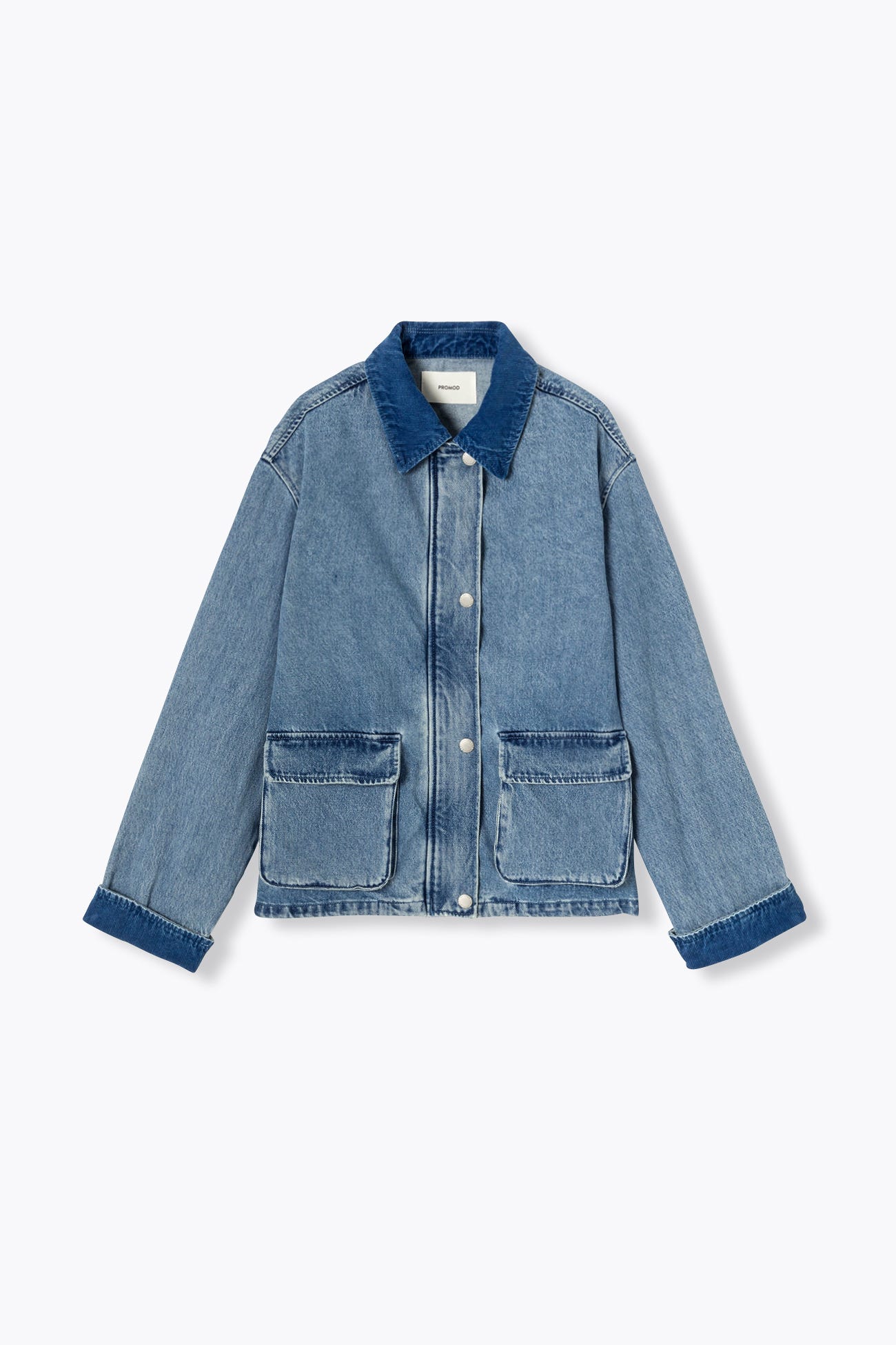 Workwear-Jacke aus Denim