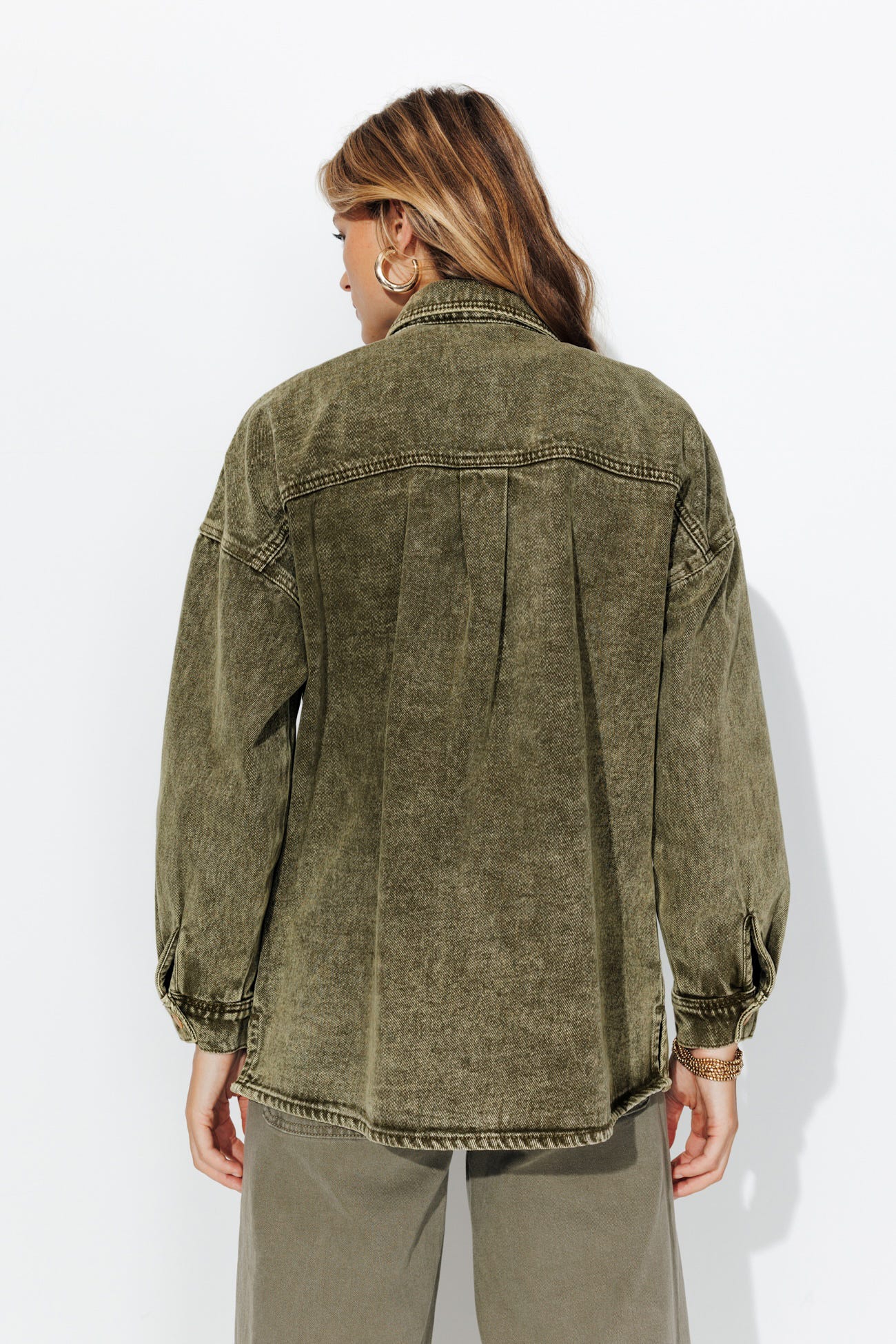 Chaqueta sobrecamisa vaquera
