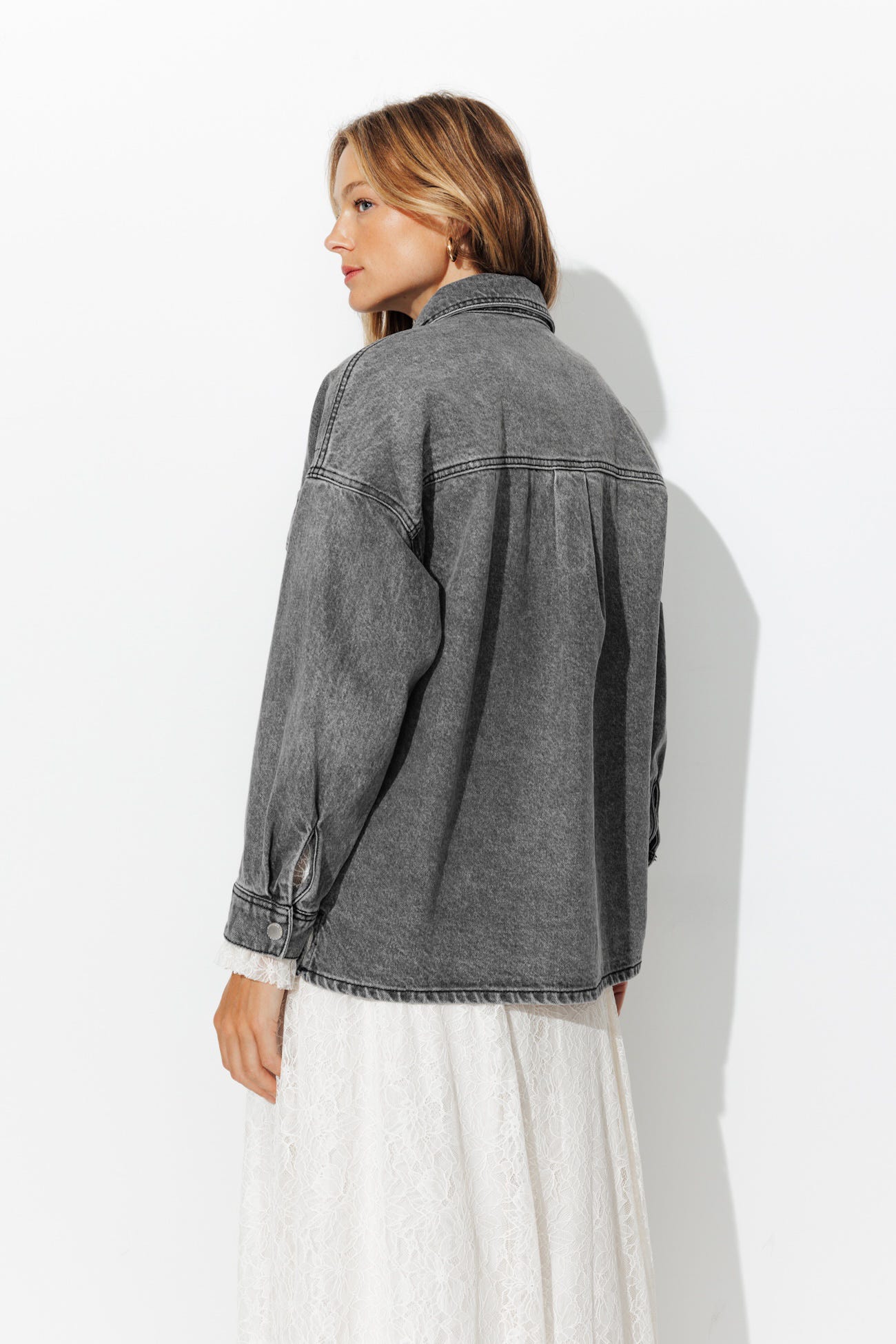 Chaqueta sobrecamisa vaquera