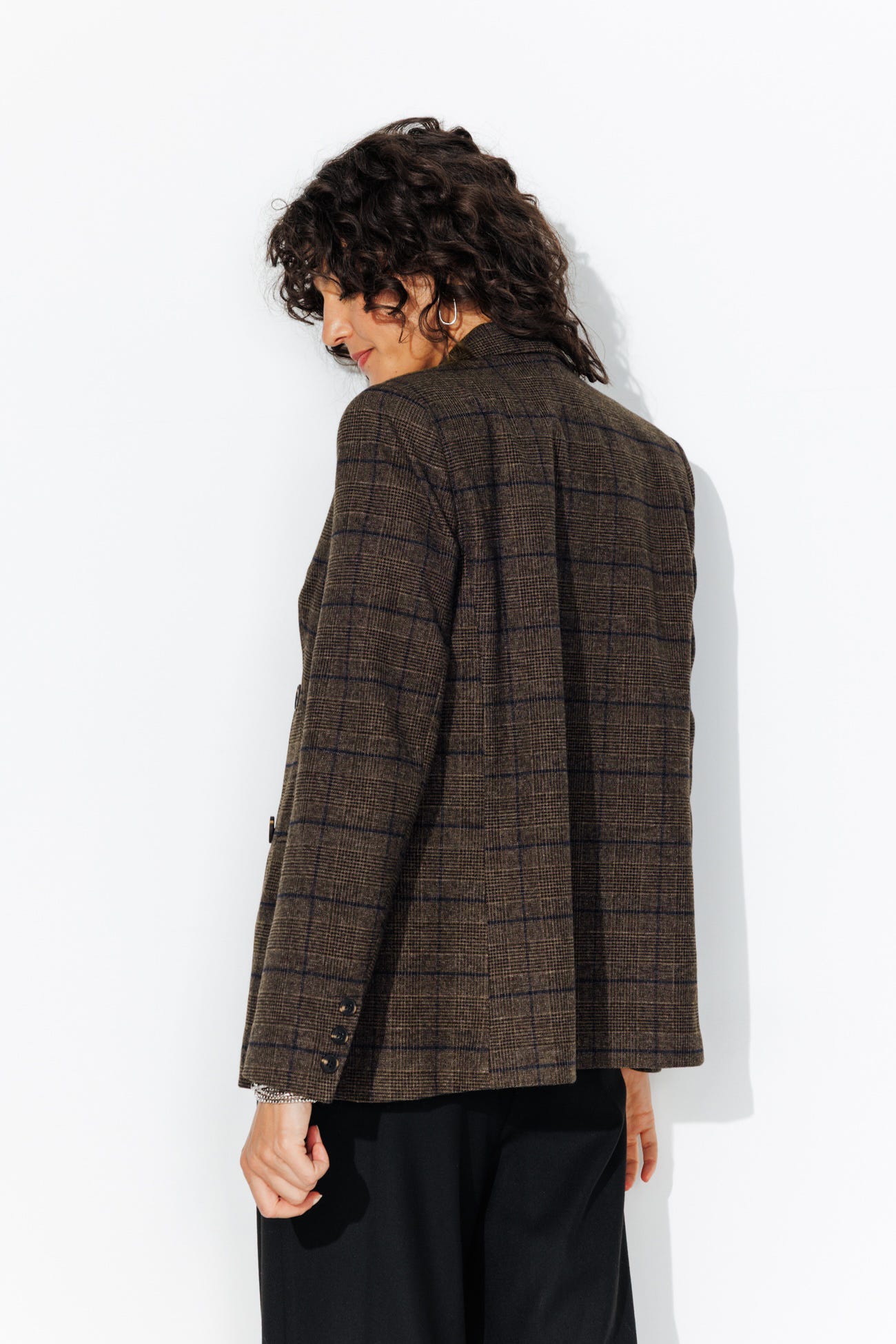 Checked jacket