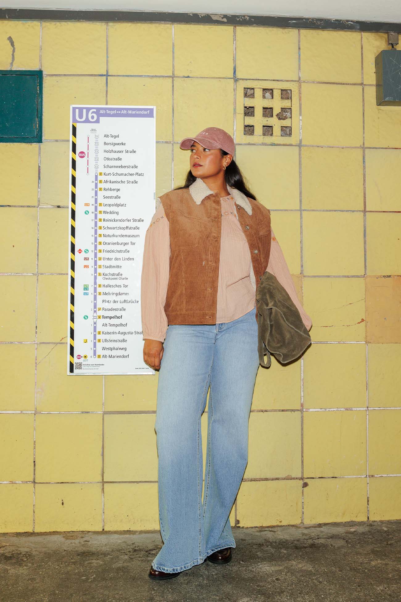 Veste sans manches velours