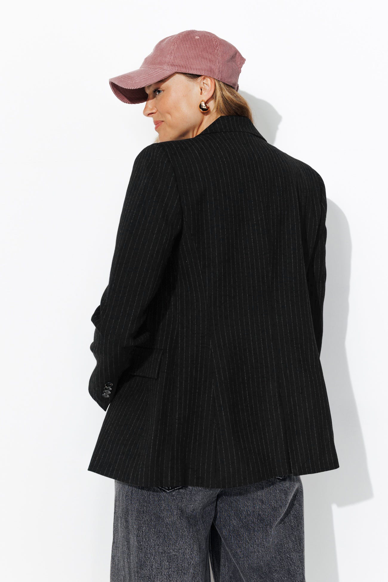 Veste de tailleur rayée Femme