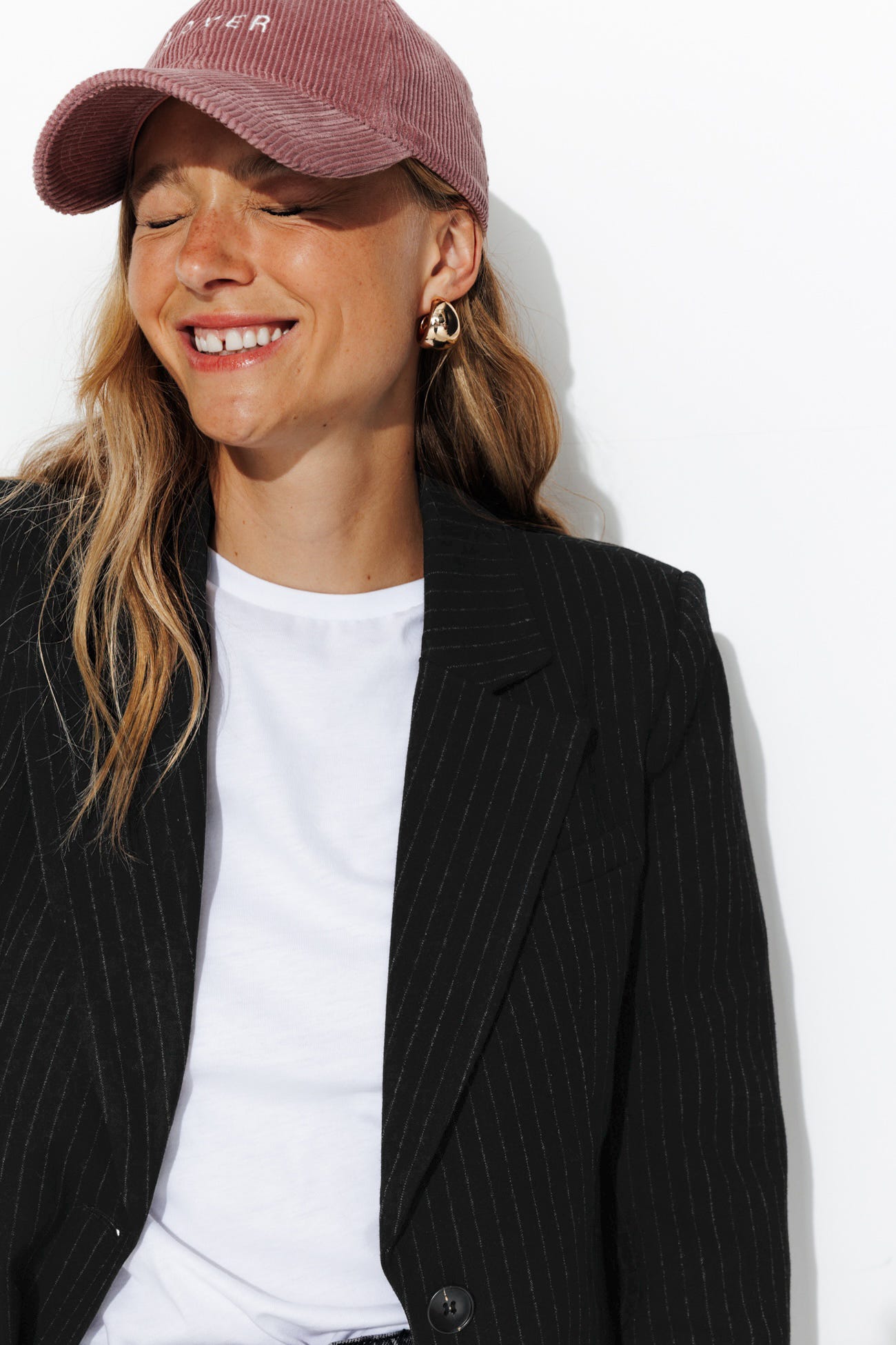 Veste de tailleur rayée Femme
