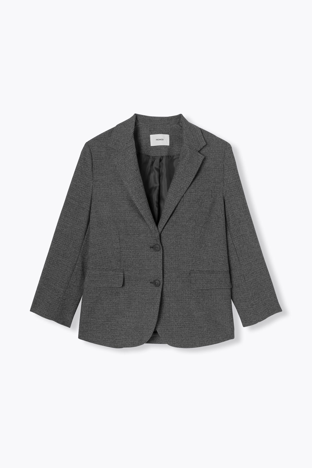 Veste de tailleur à carreaux