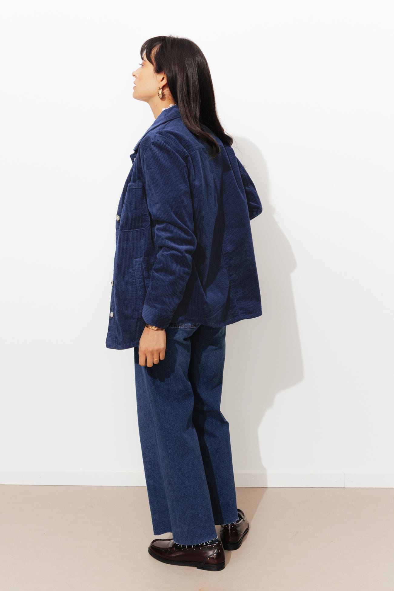 ALMA corduroy shirt jacket