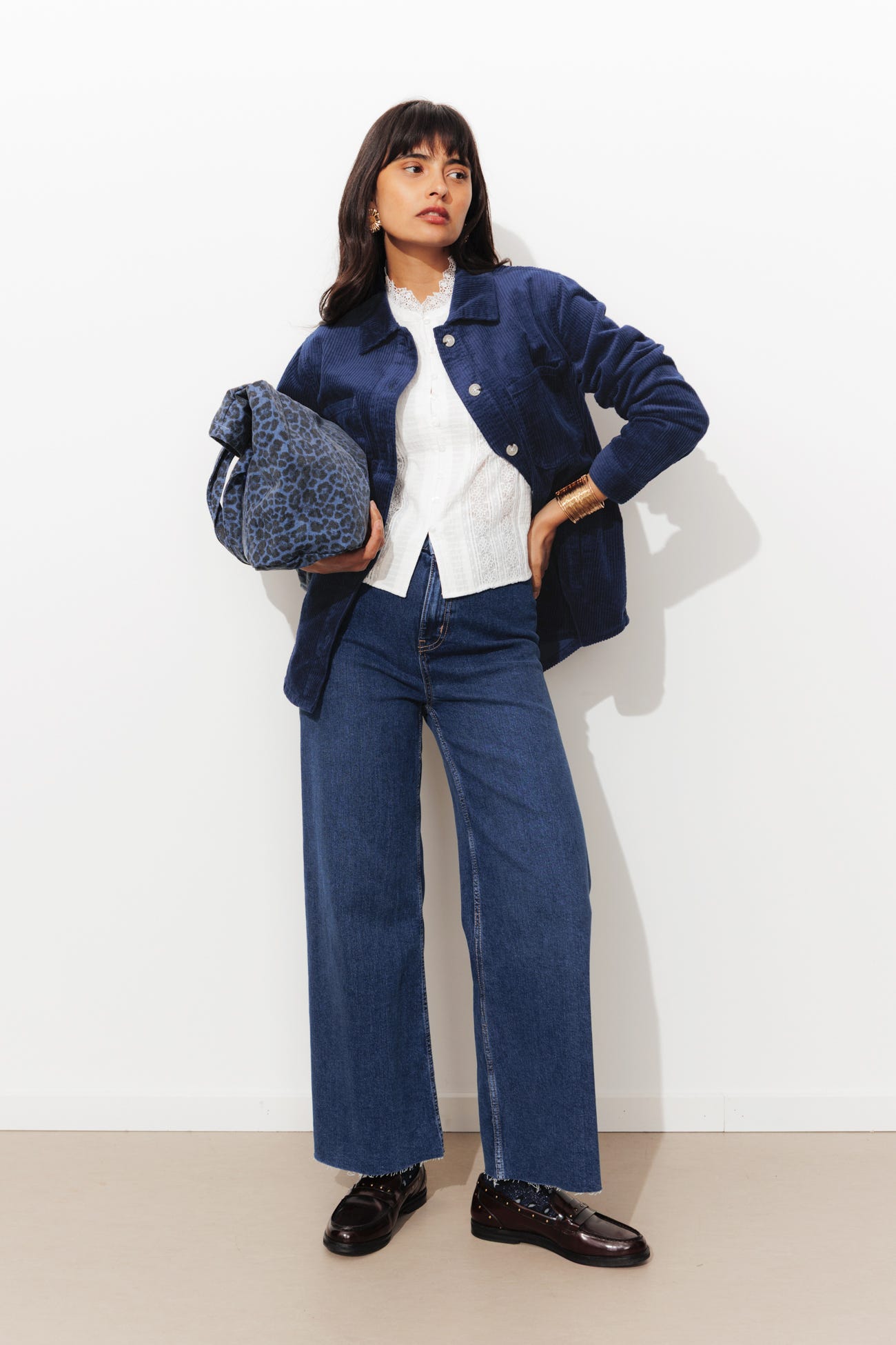 ALMA corduroy shirt jacket