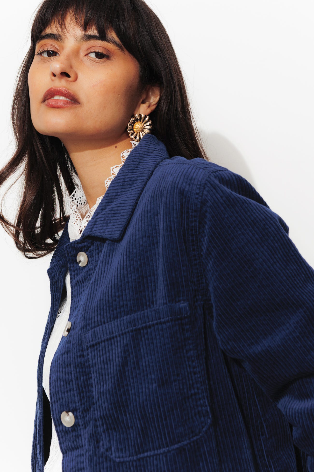 ALMA corduroy shirt jacket
