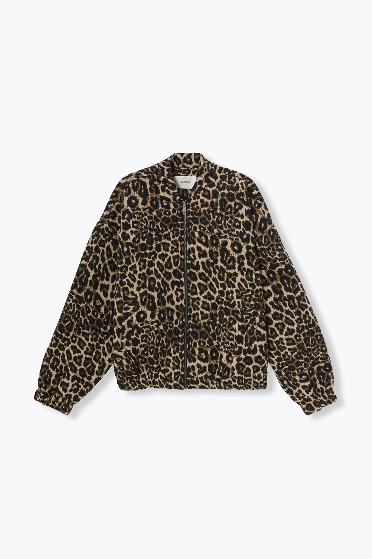 Blouson bomber léopard