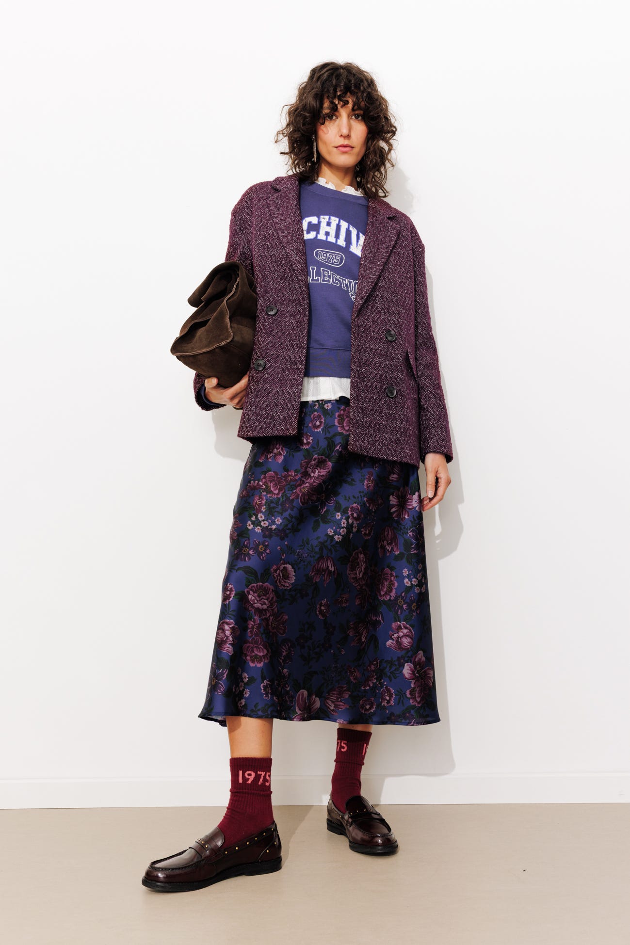 Veste tweedée Femme