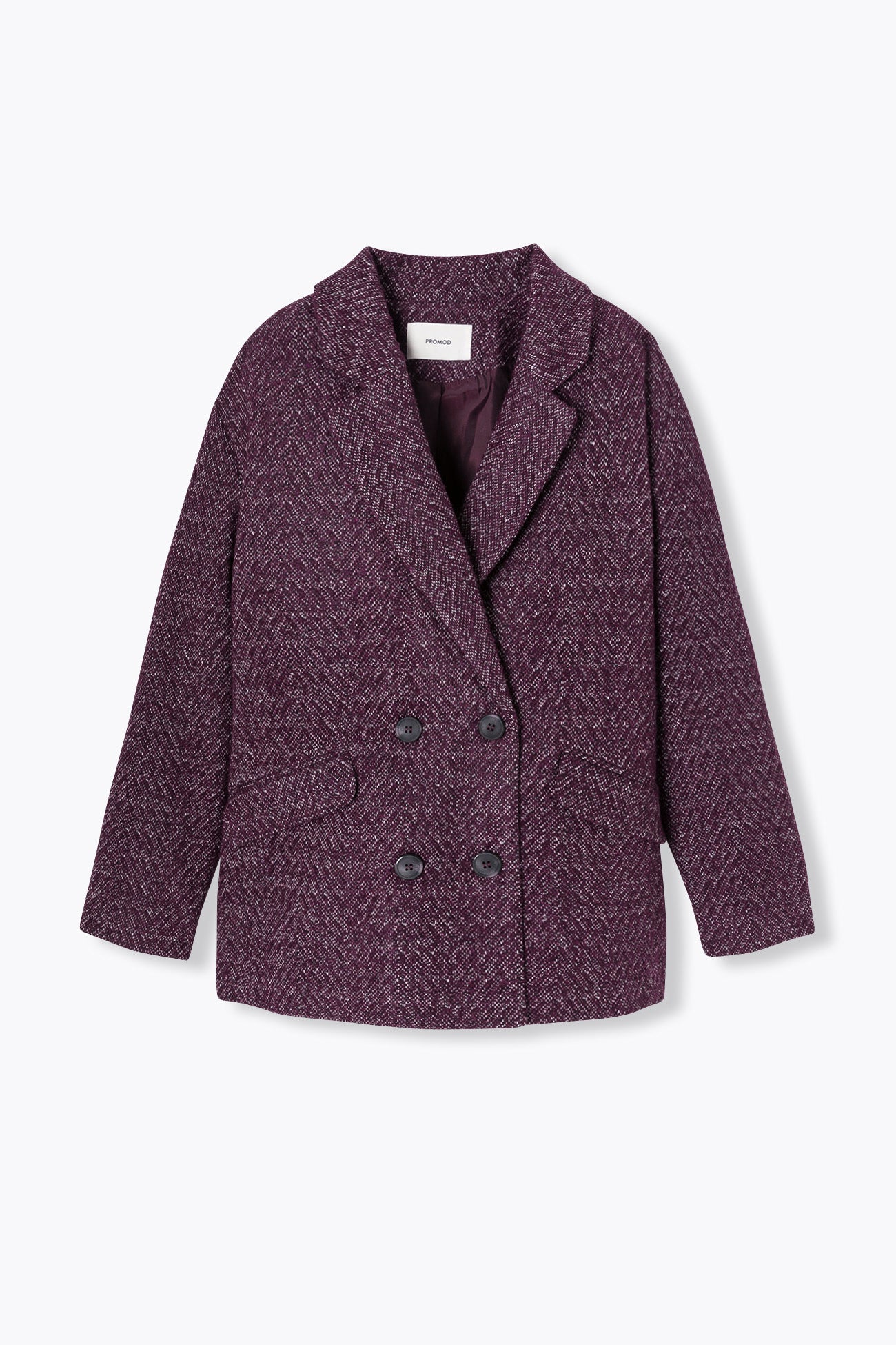 Tweed jacket - Multicolour print