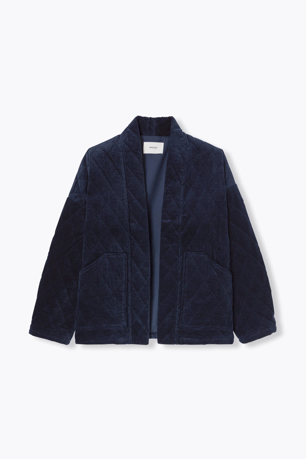 Veste matelassée en velours