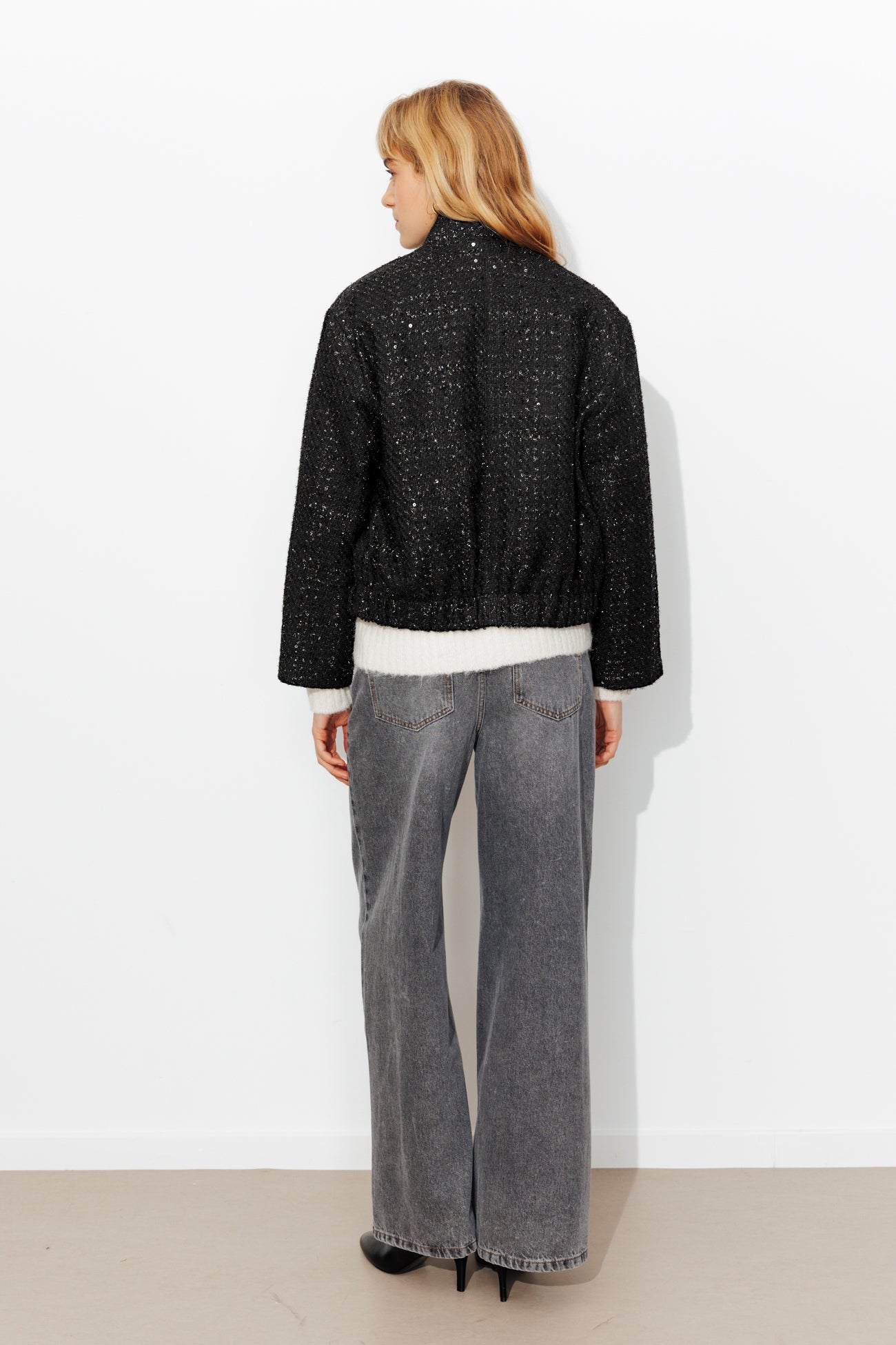 Tweed jacket - Black