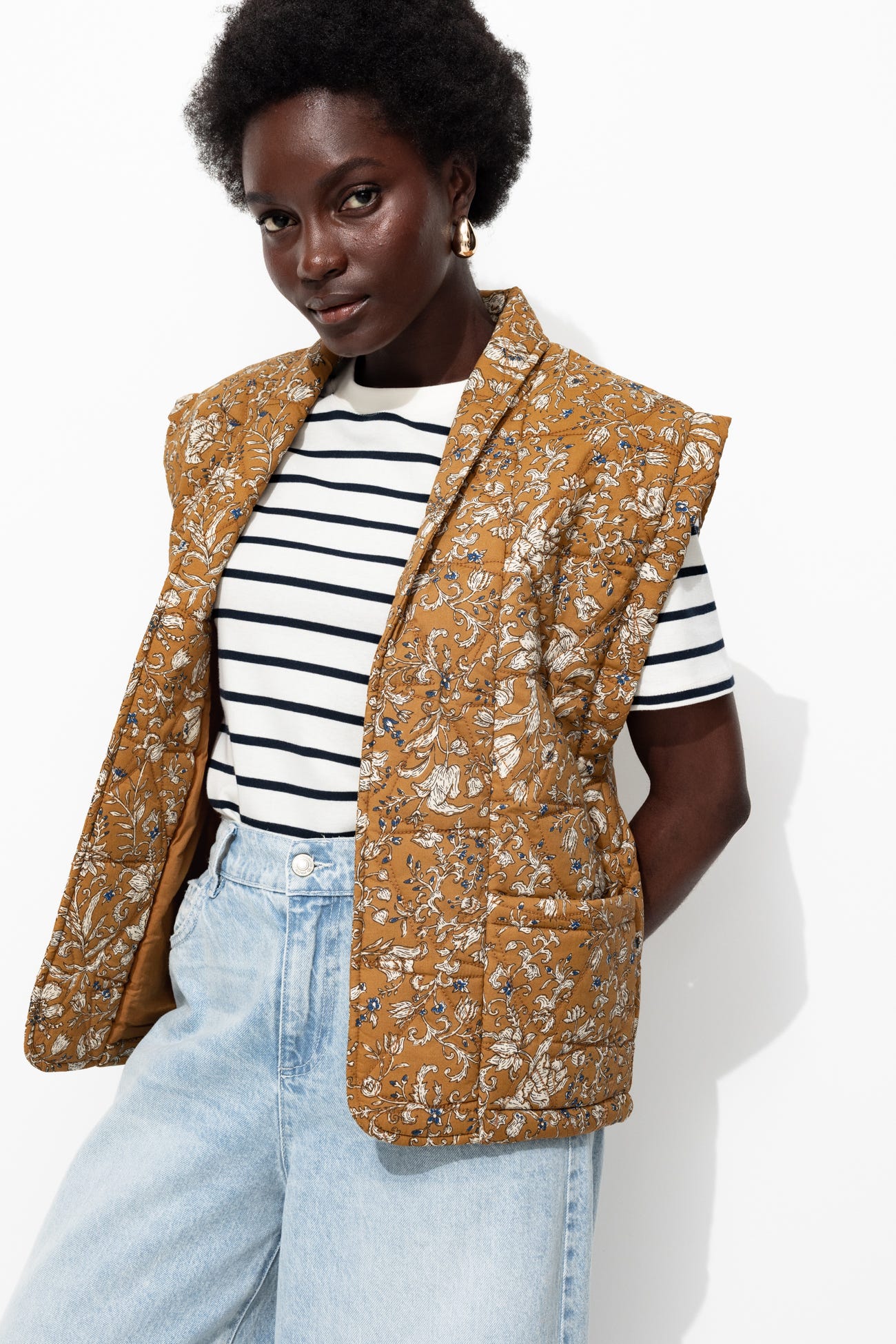 Veste matelassée sans manches
