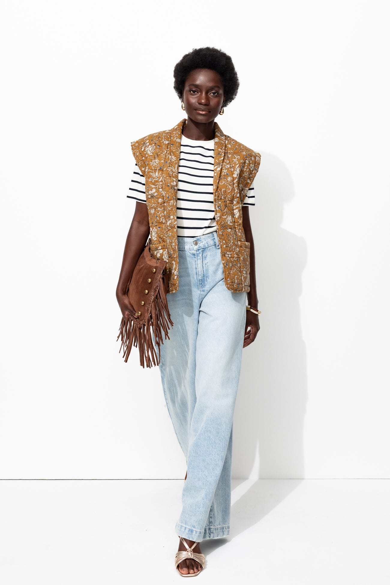 Veste matelassée sans manches