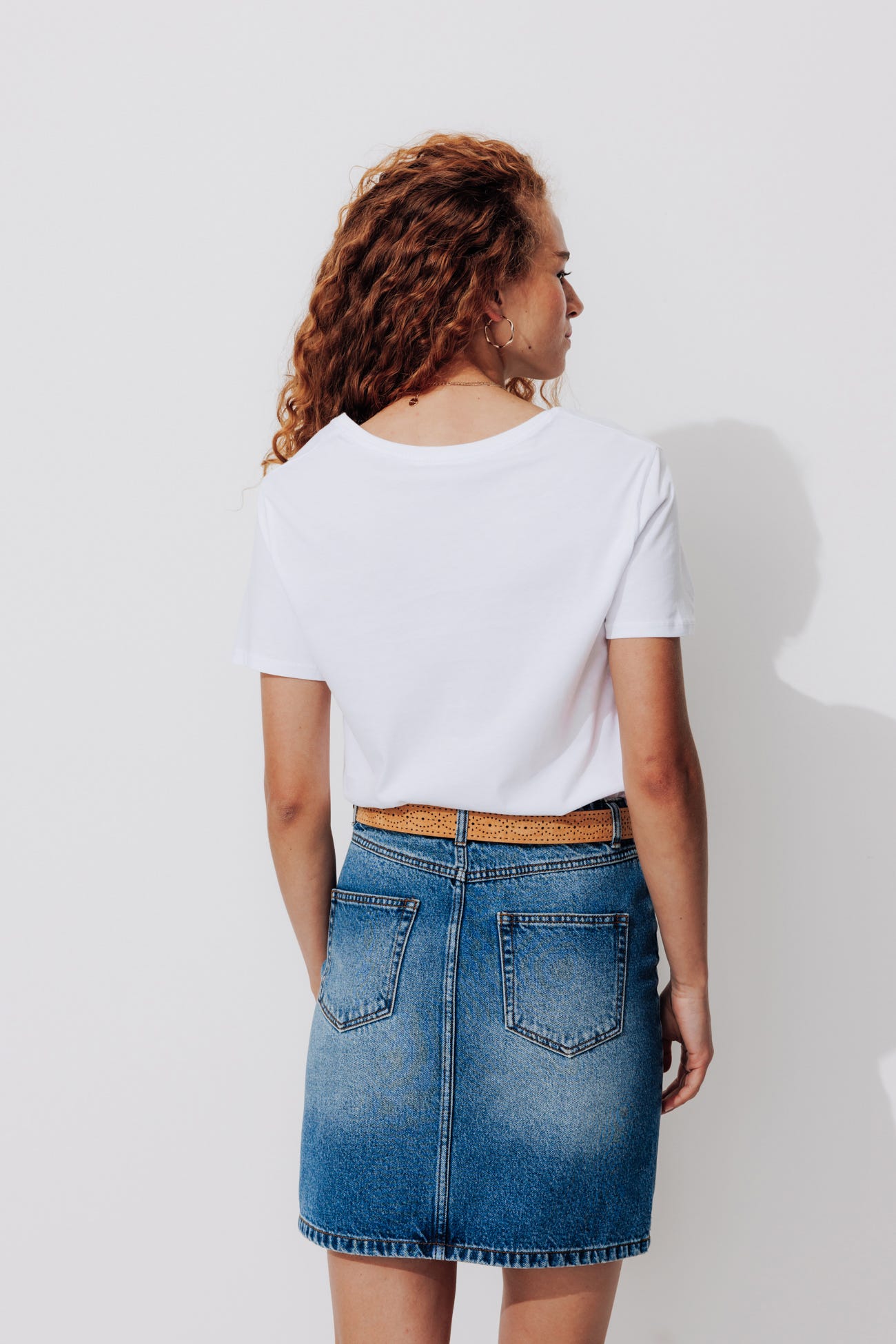 T-shirt col V