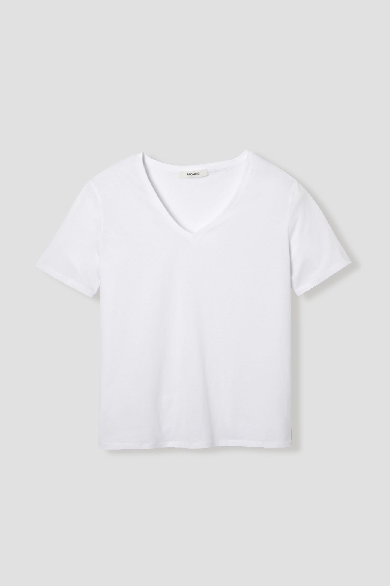 T-shirt col V