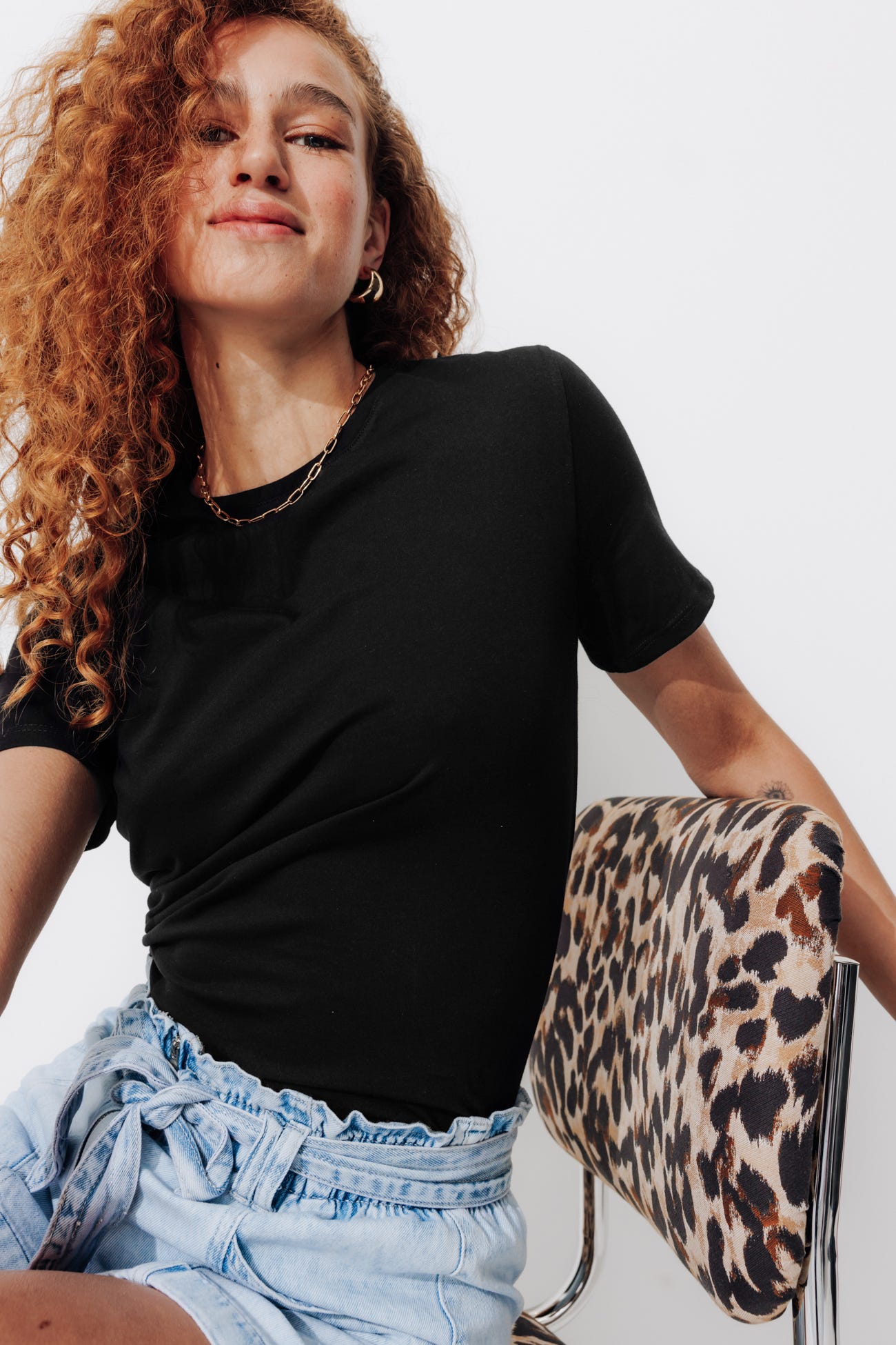 T-shirt col rond éco-conçu