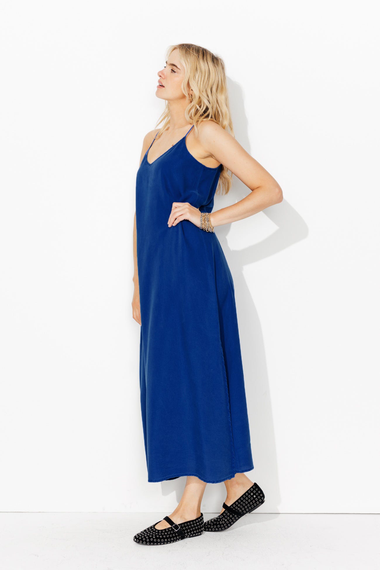 HEDDA Robe longue évasée