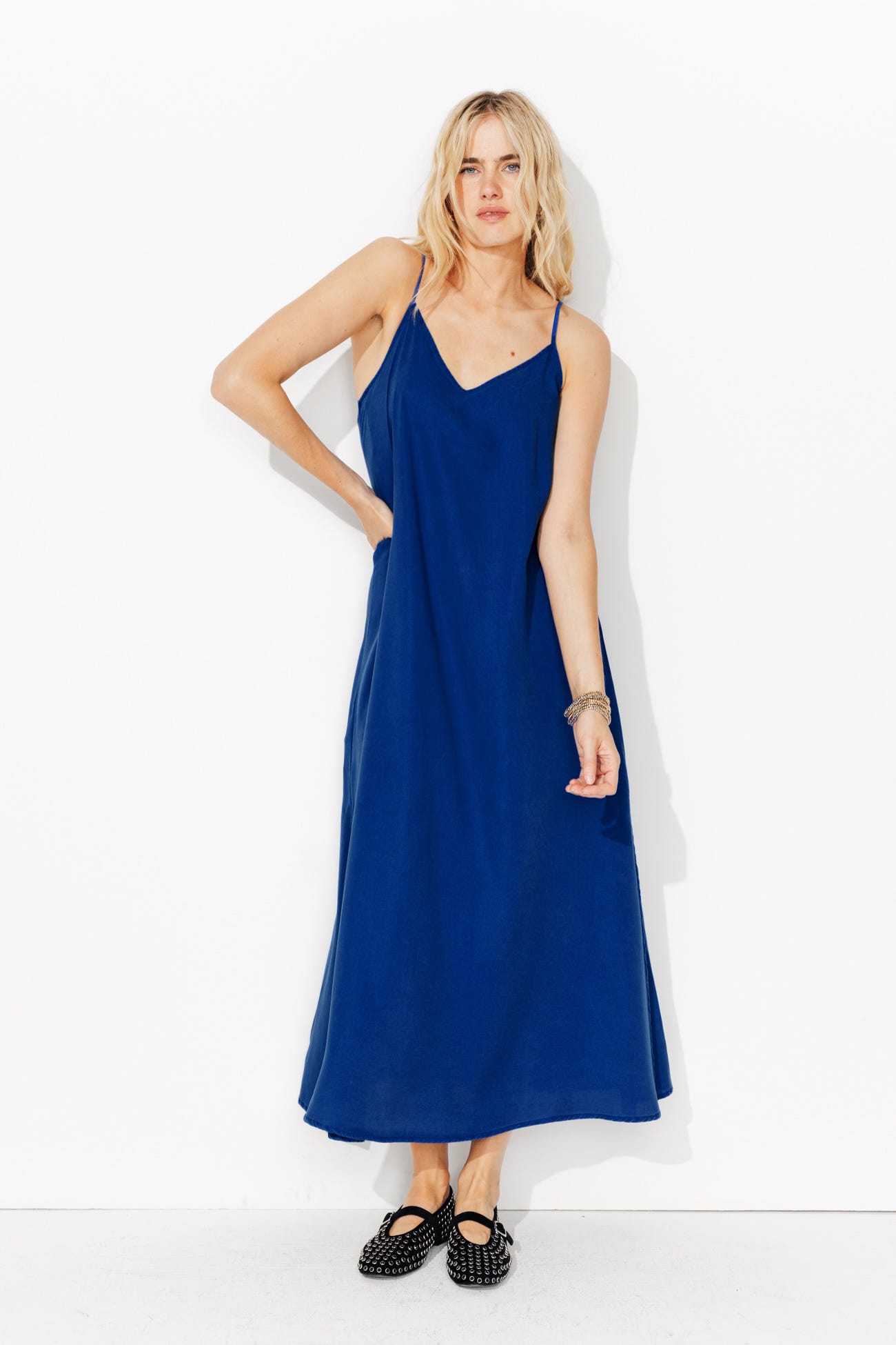 HEDDA Robe longue évasée