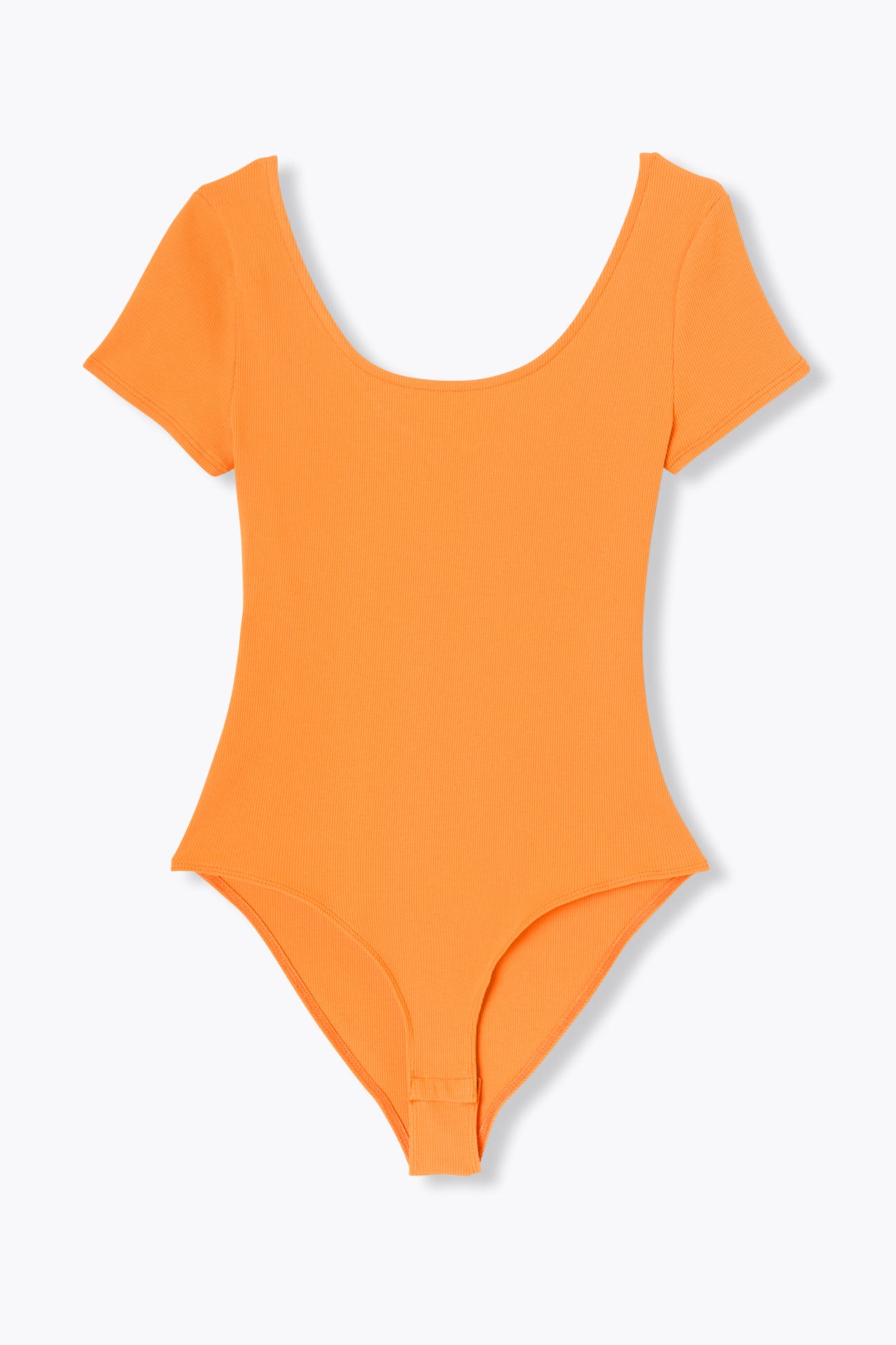 Body en jersey côtelé Femme