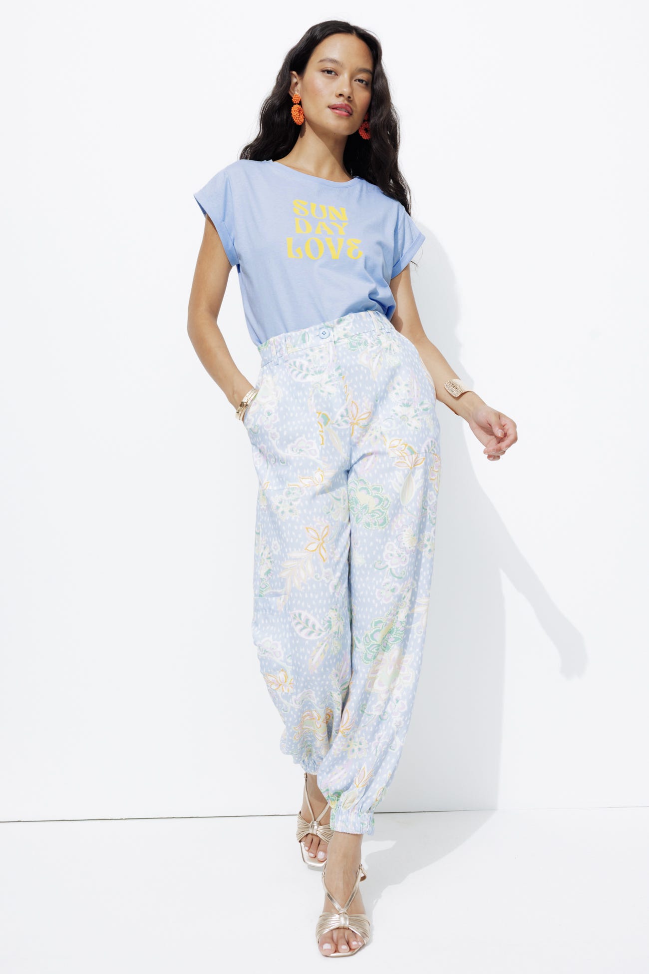T-shirt à message Femme
