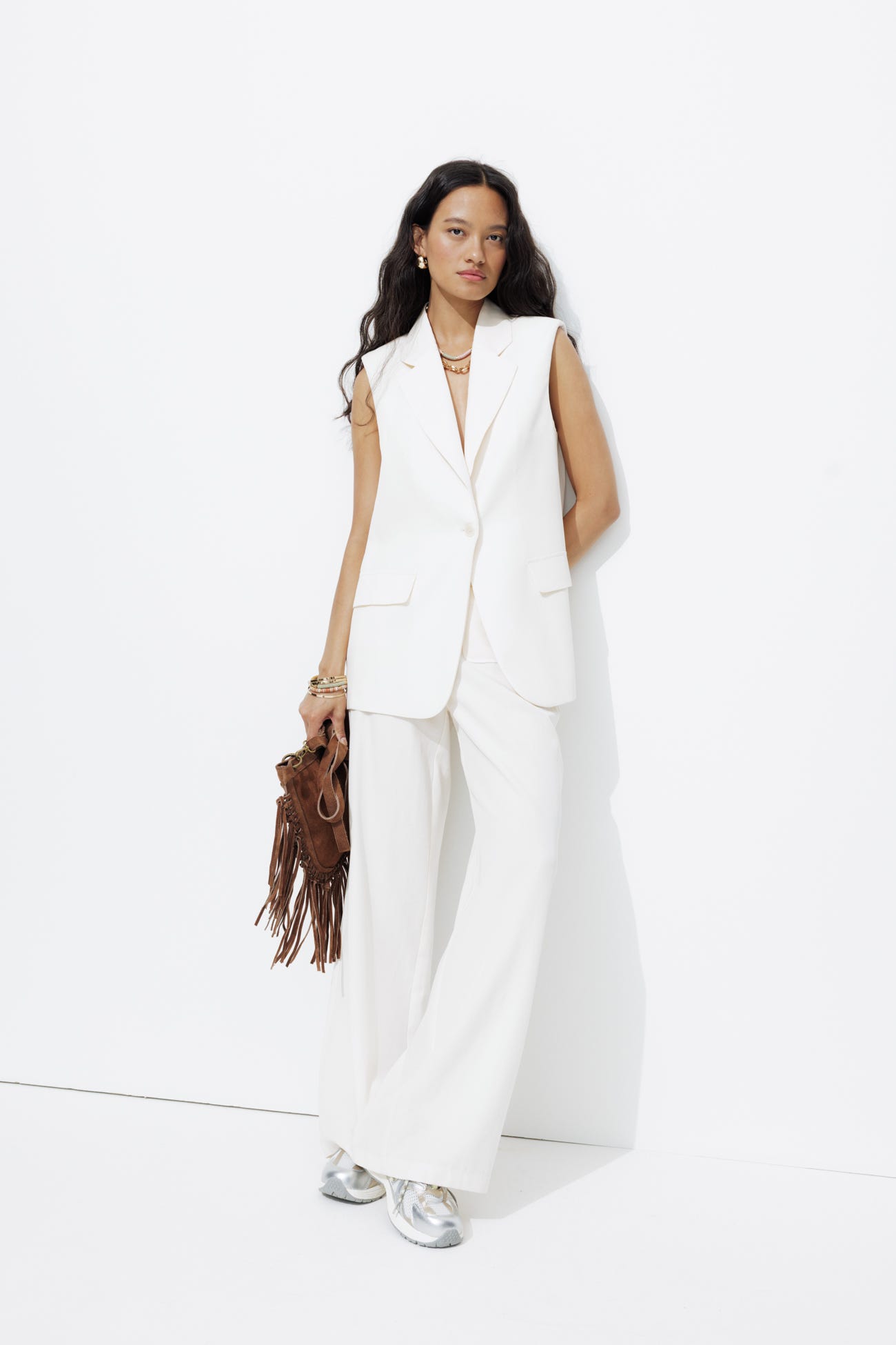 Blazer smanicato