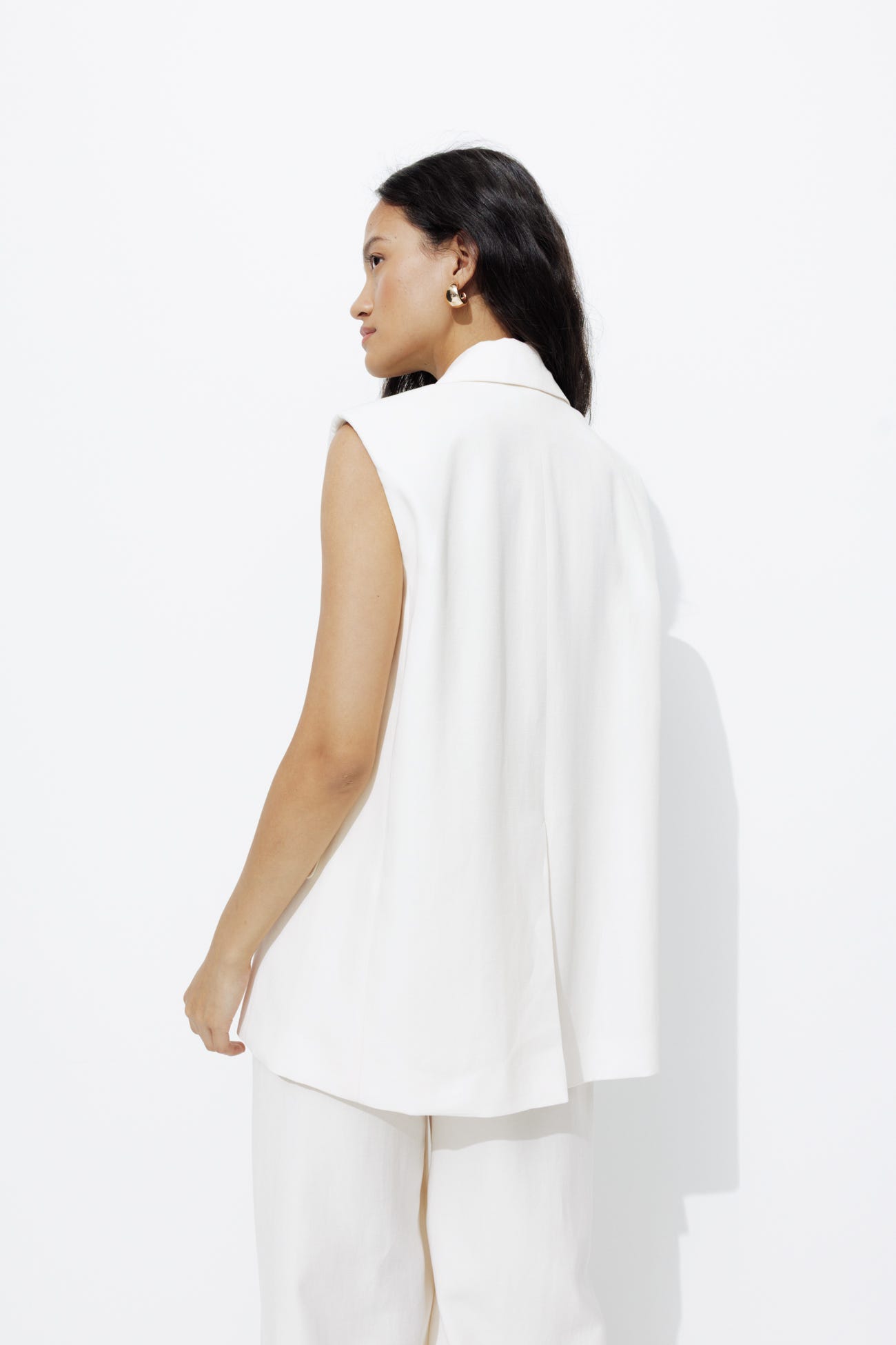 Blazer smanicato