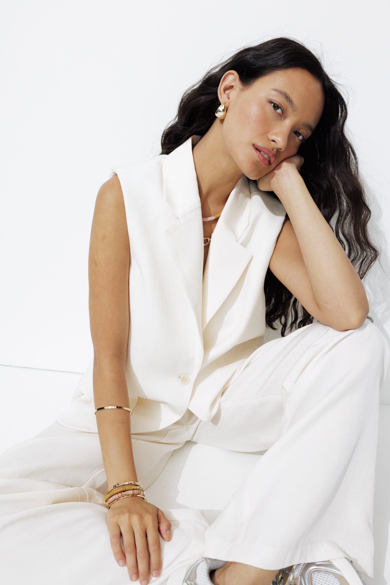 Blazer smanicato