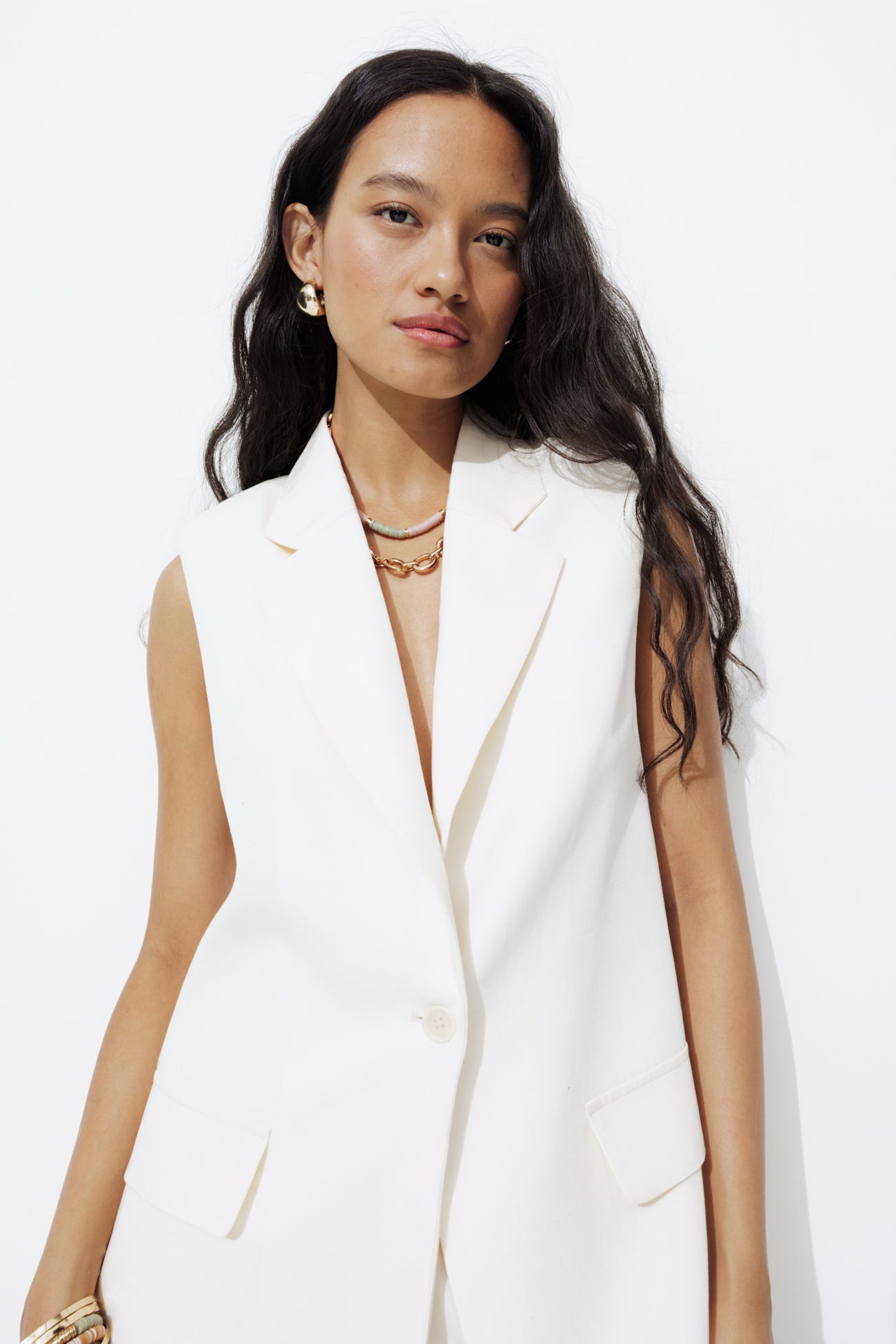 Blazer smanicato