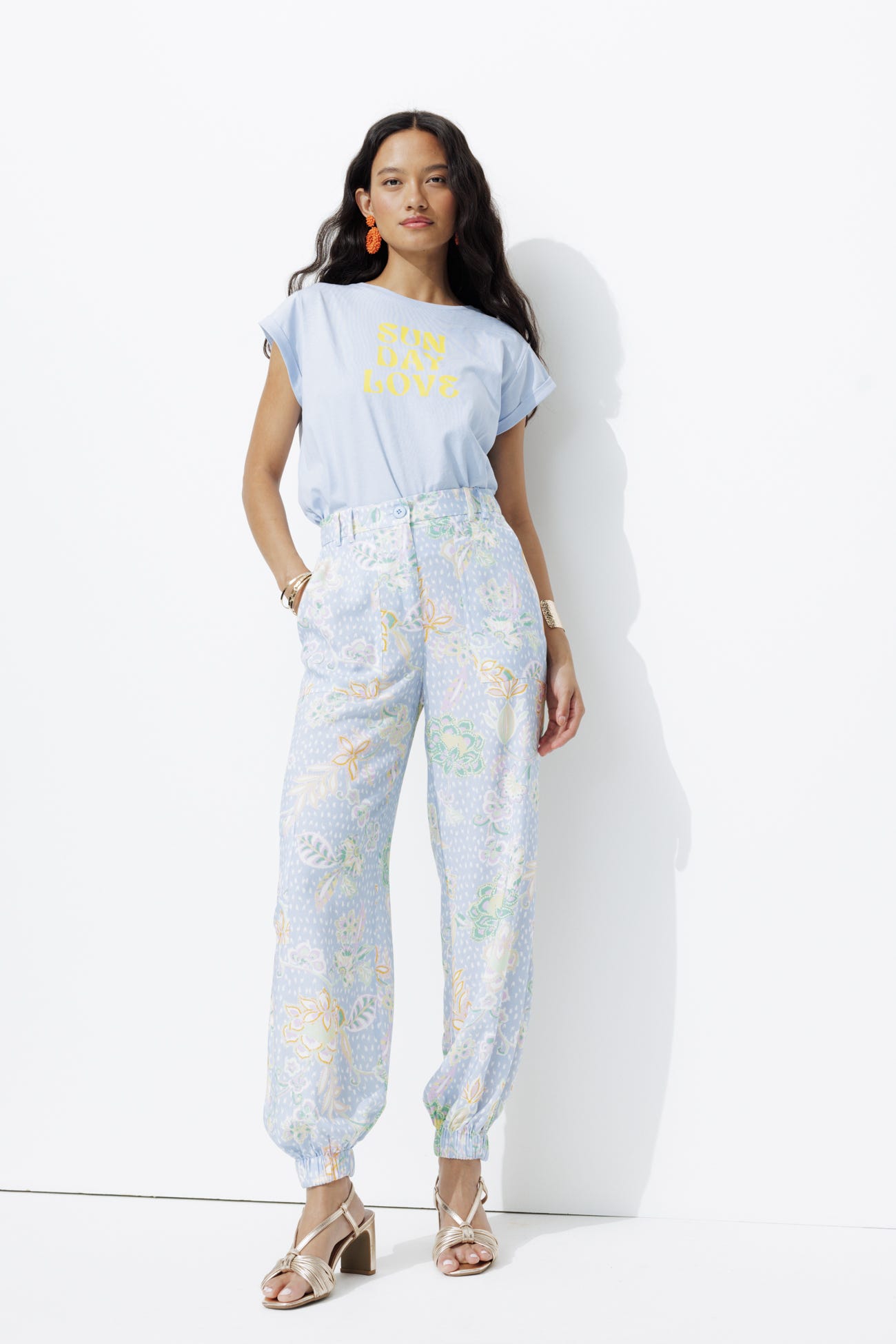 Pantalon imprimé Femme