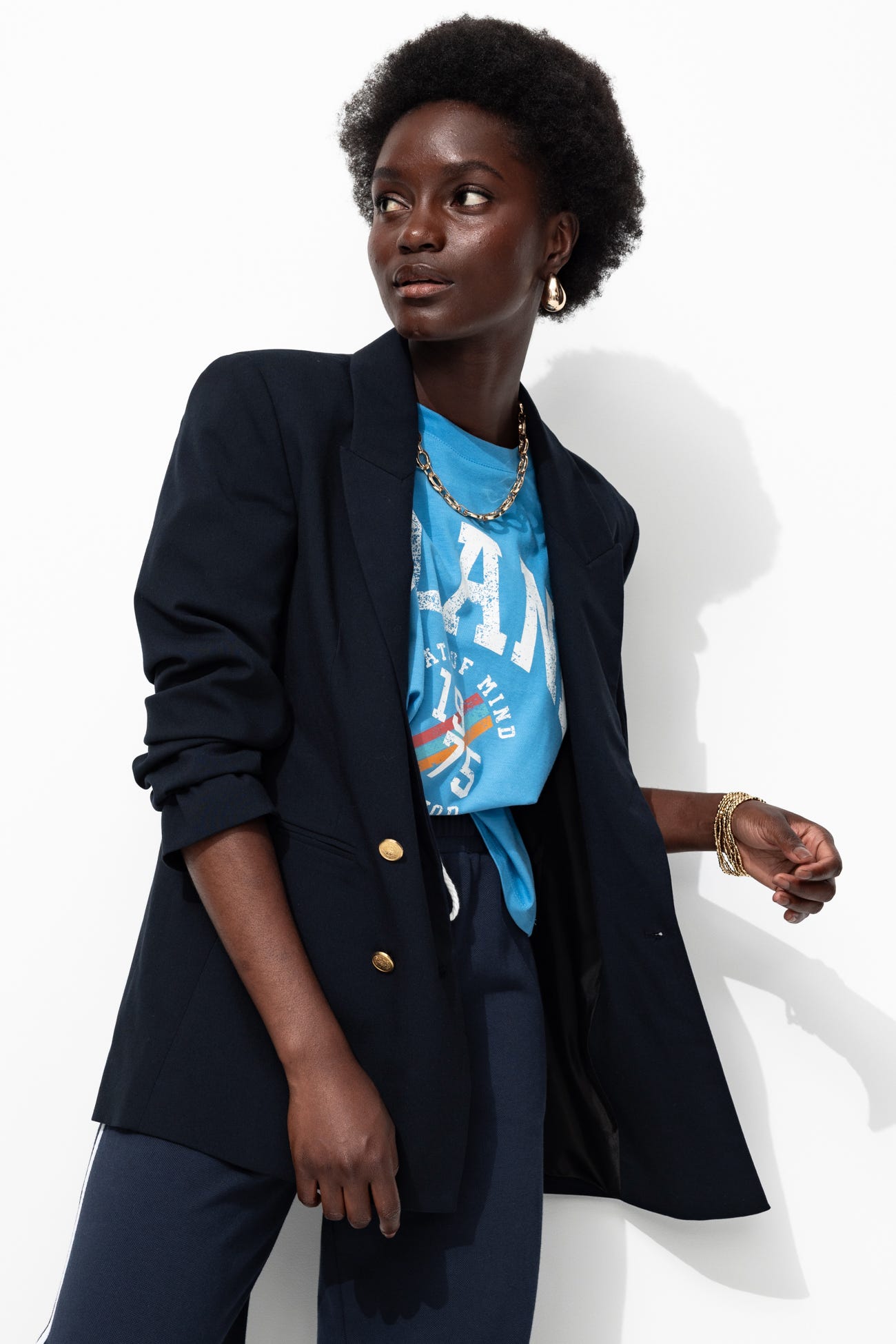 Plain blazer