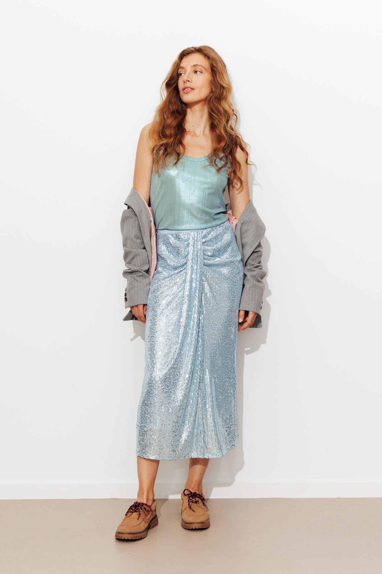 Canotta effetto lamè