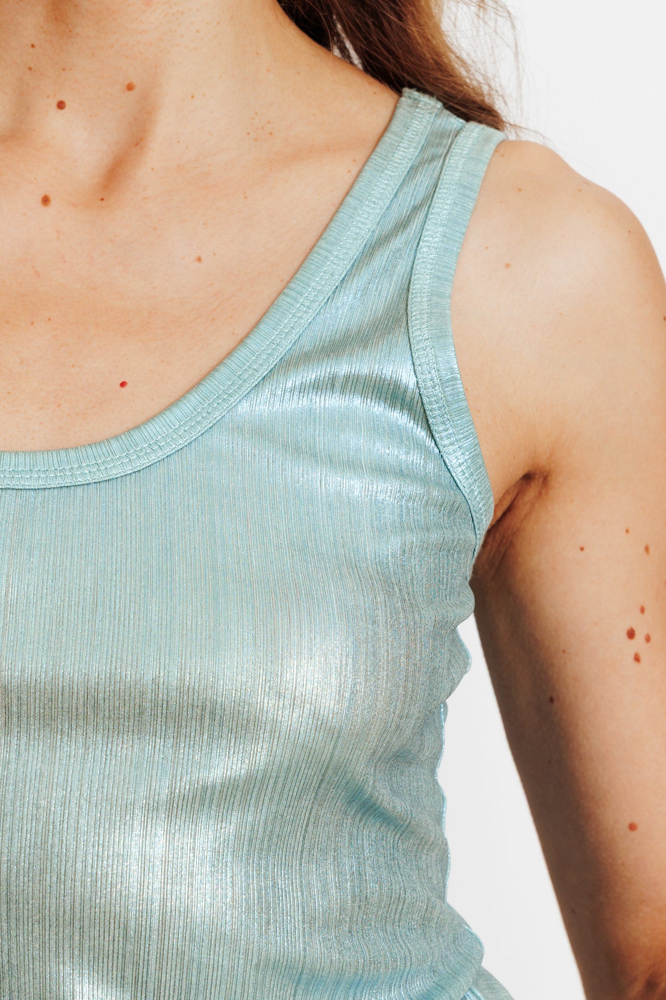 Canotta effetto lamè