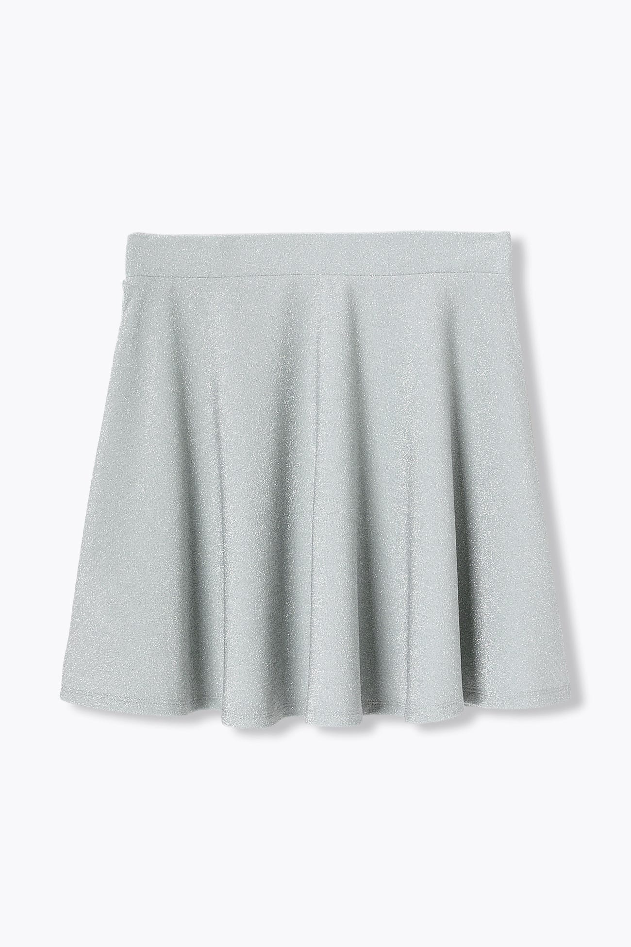 Falda corta con brillo