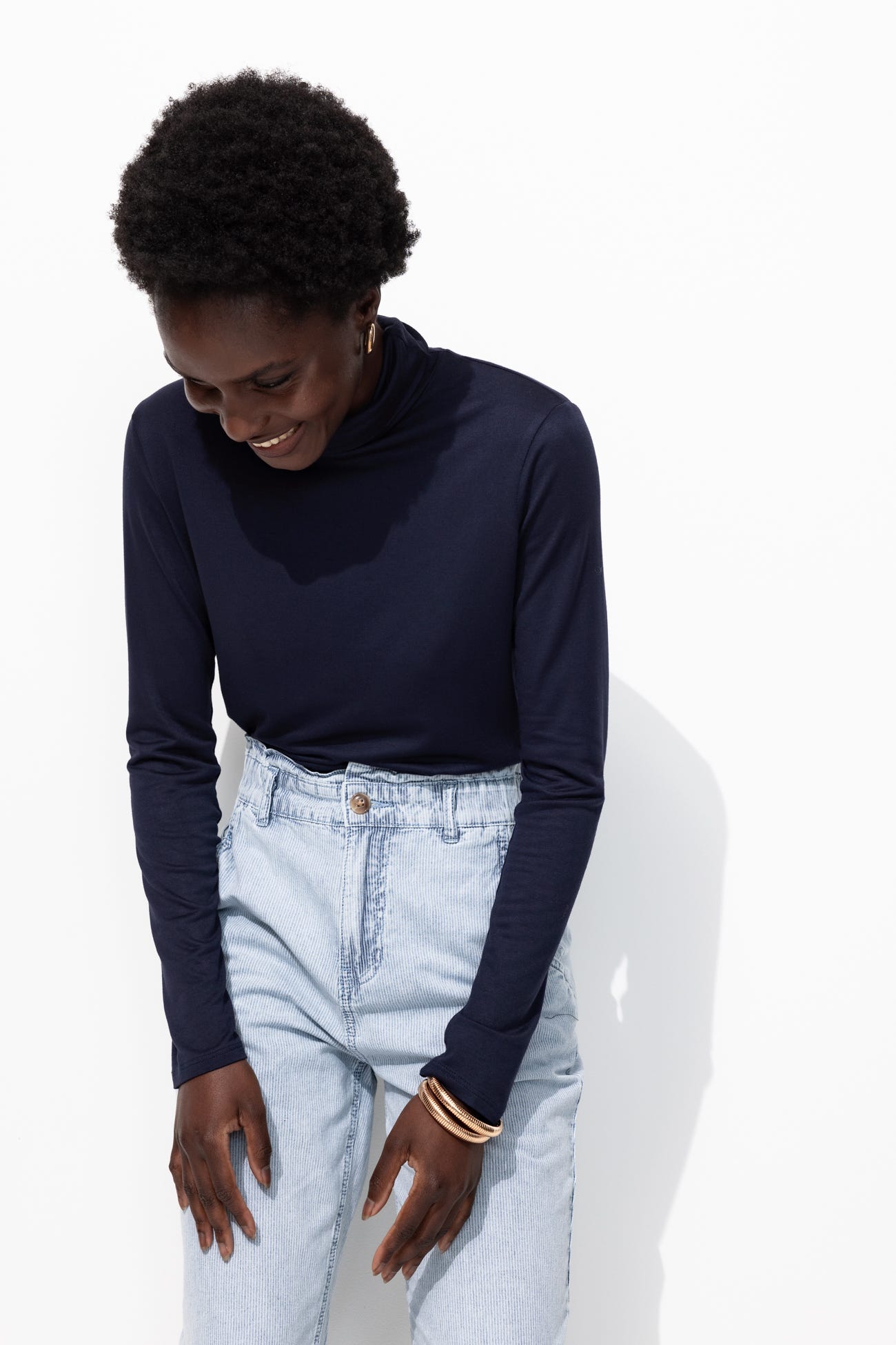 Rollneck top