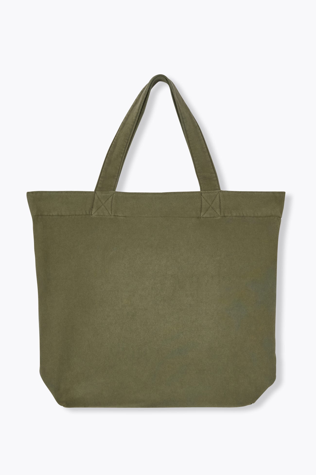 Sweatshirt fabric tote bag