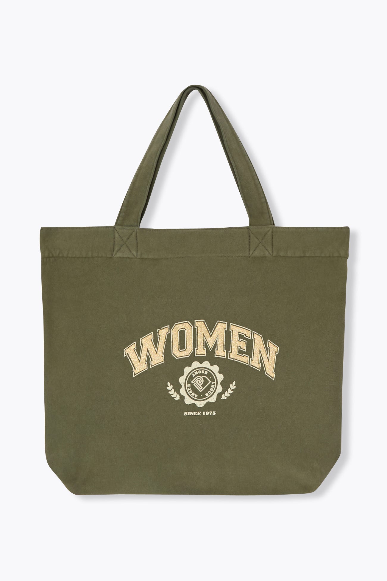 Sweatshirt fabric tote bag