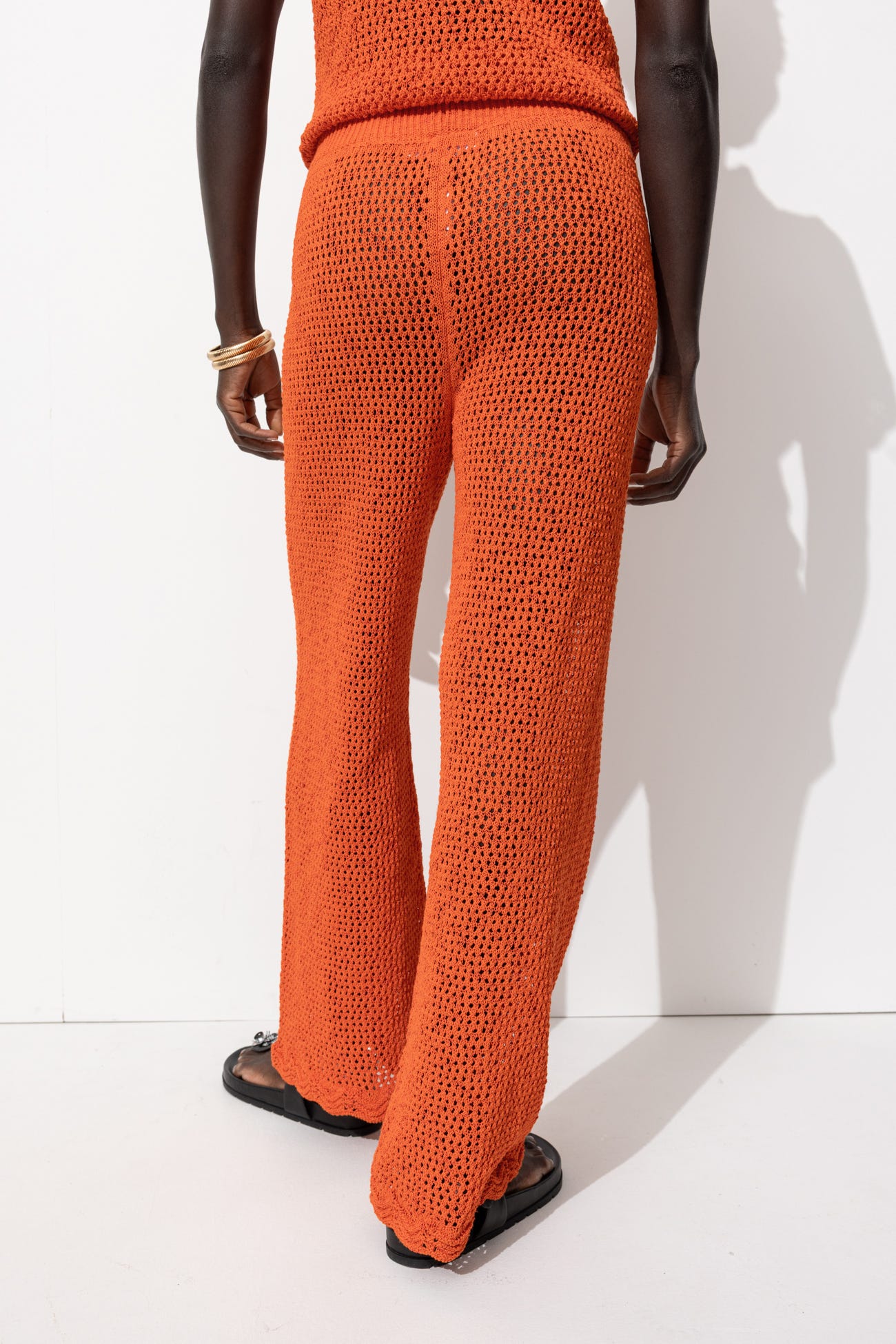 Crochet trousers