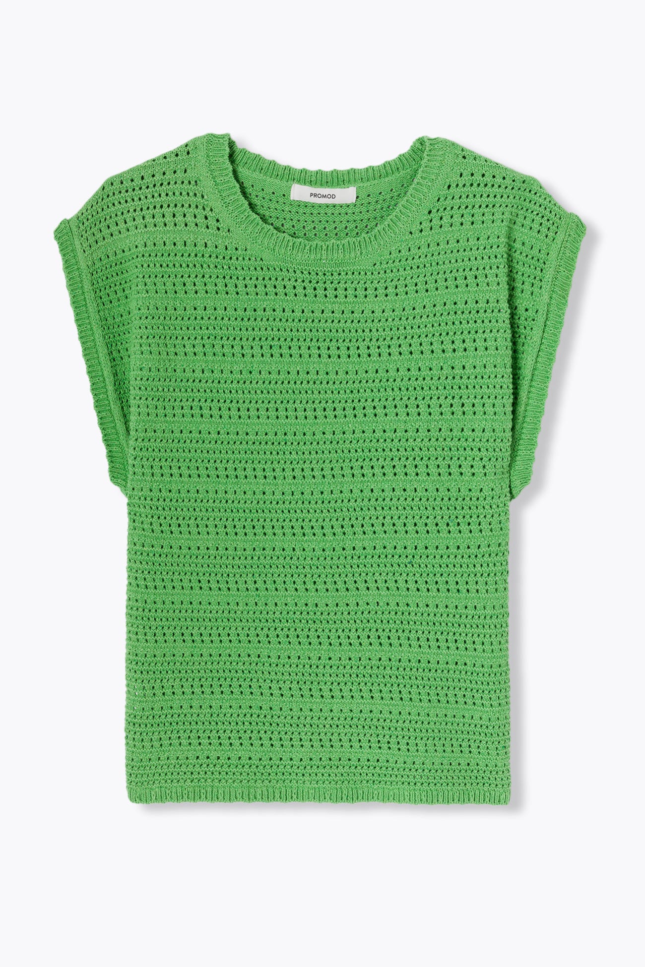 Crochet sleeveless jumper