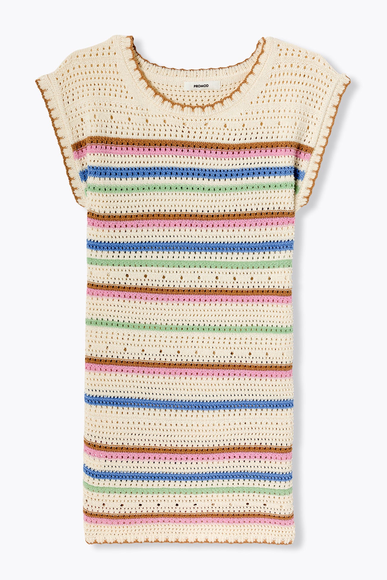 Abito crochet smanicato