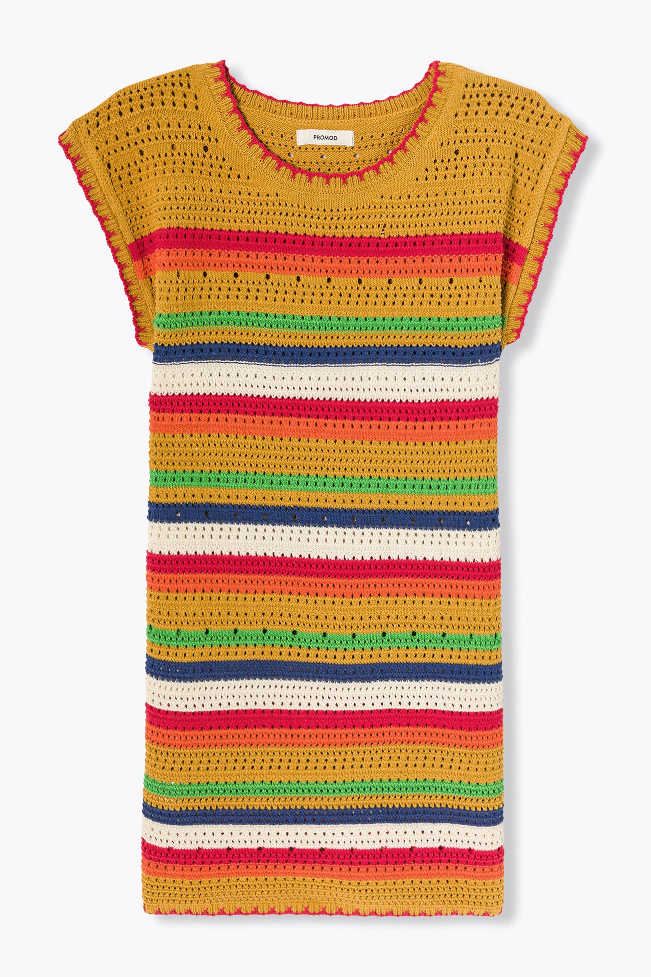 Abito crochet smanicato