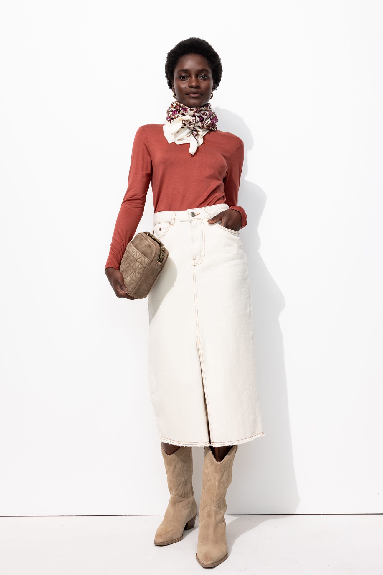 Rollneck top