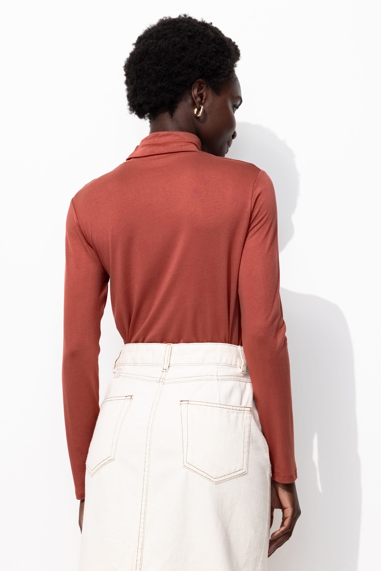 Rollneck top
