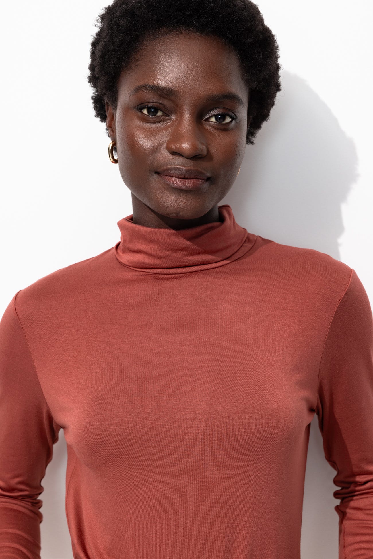 Rollneck top