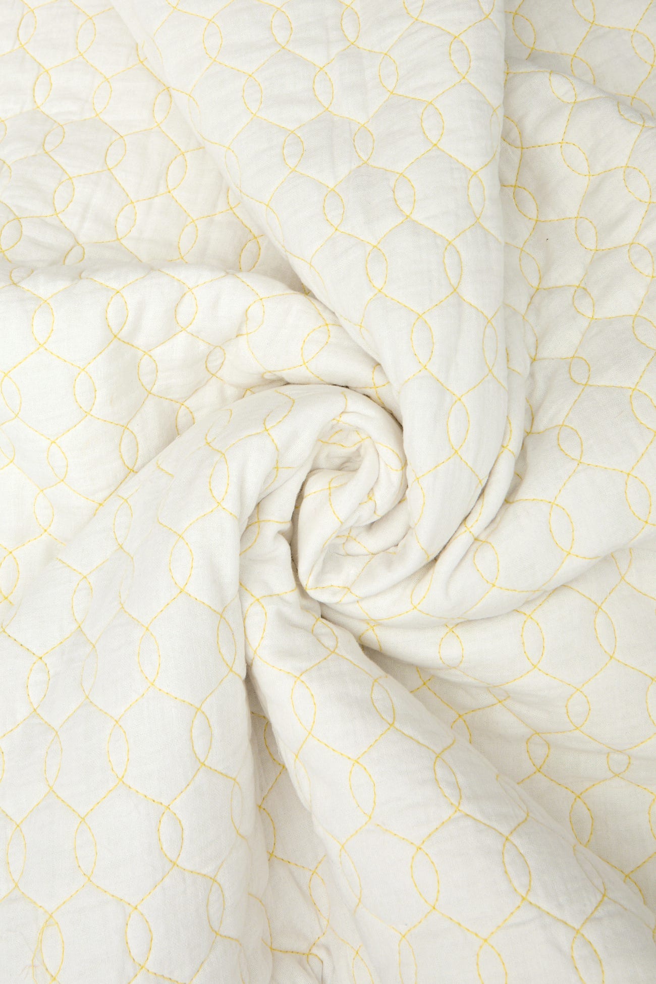 Coupon 2 m coton matelassé uni