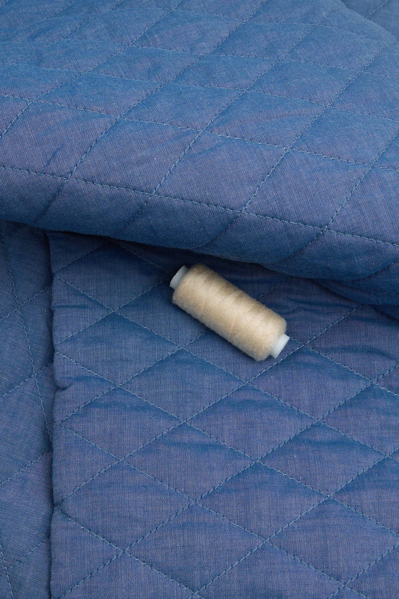 Coupon 2 m coton matelassé uni