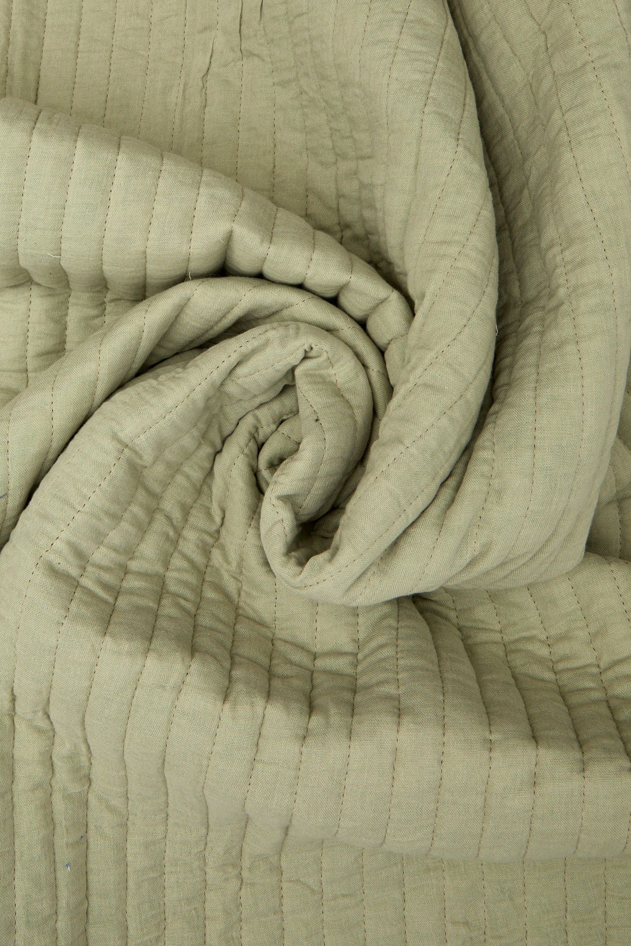 Coupon 2 m coton matelassé uni