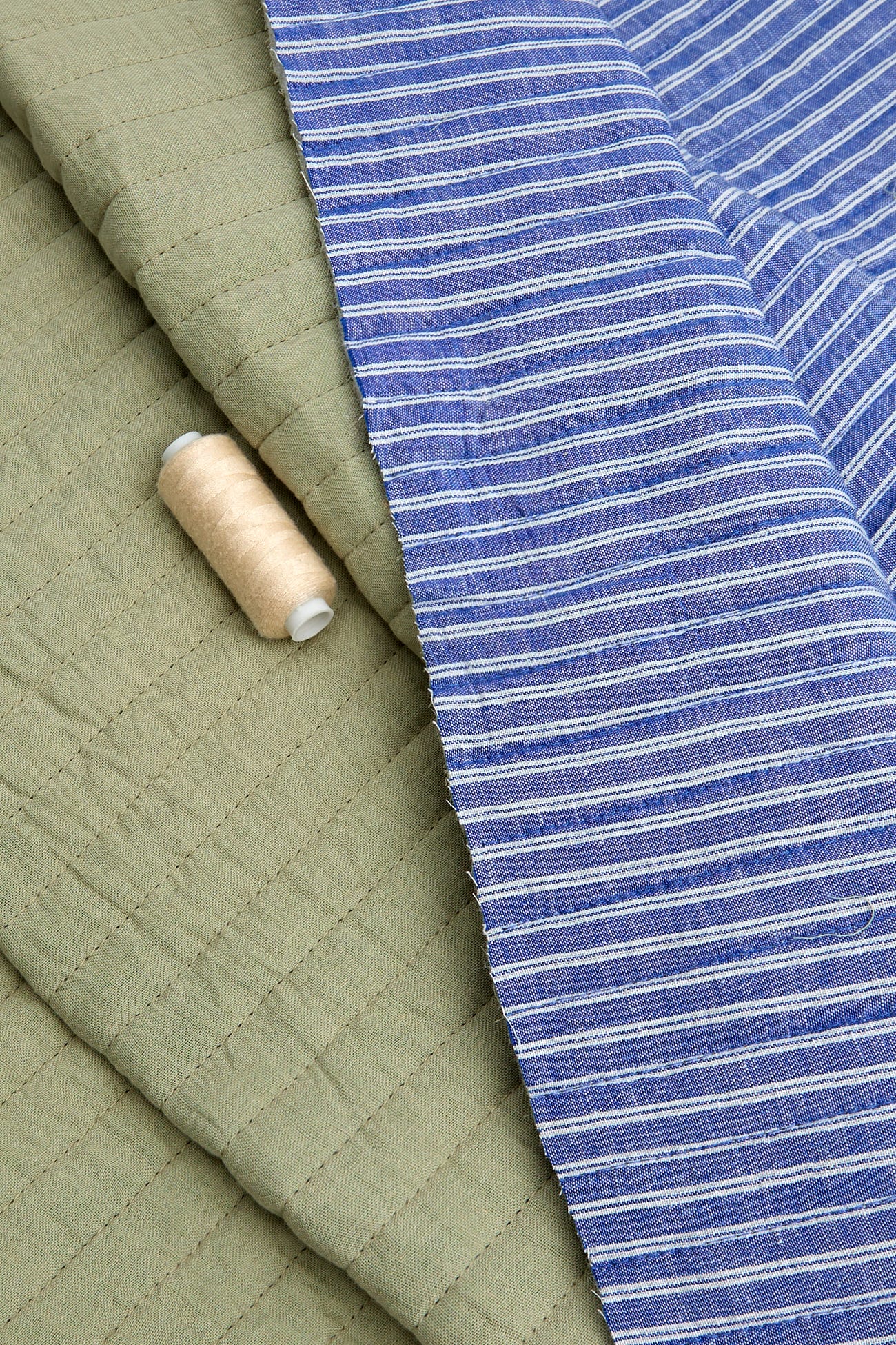 Coupon 2 m coton matelassé uni